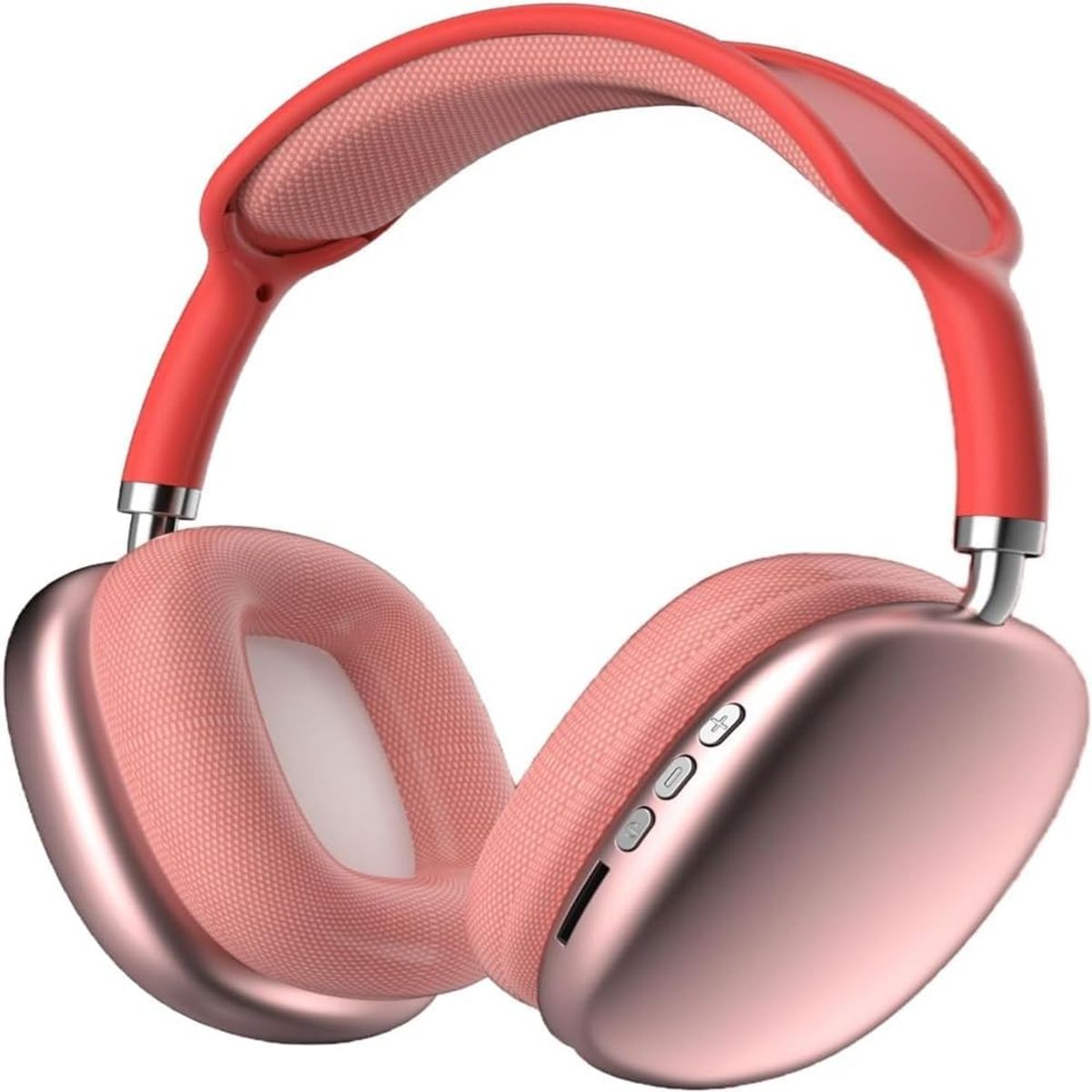 Max P9 Pro Bluetooth Wireless Headphones with Active Noise Cancellation  Max P9 Pro Wireless Headphones Red