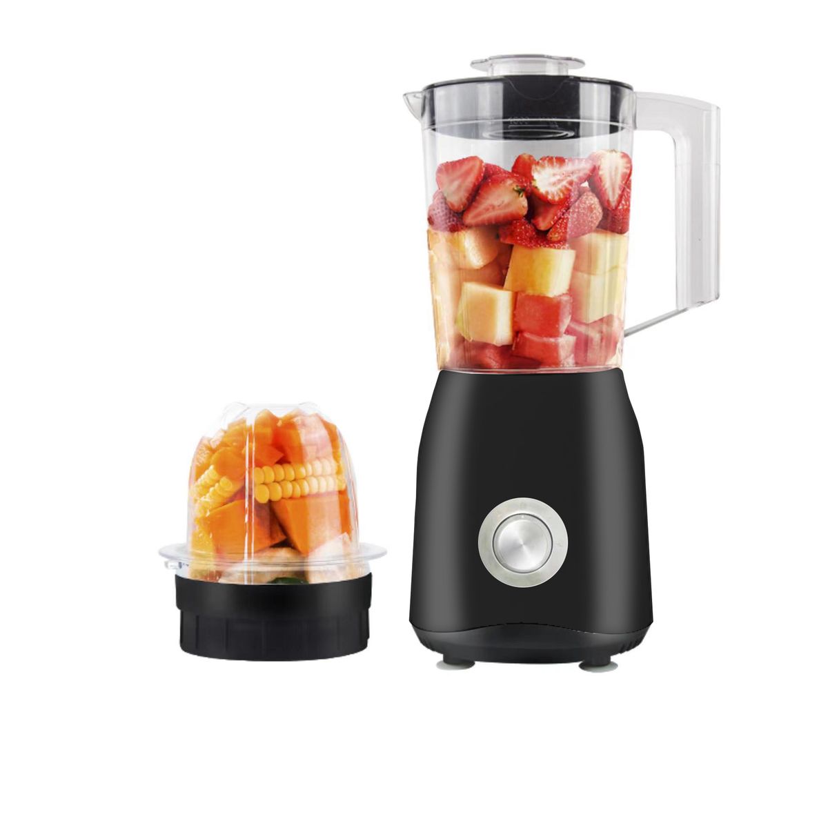 Zummy 50 oz. Capacity Power Blender 1500W - Black-image-SKU14157528