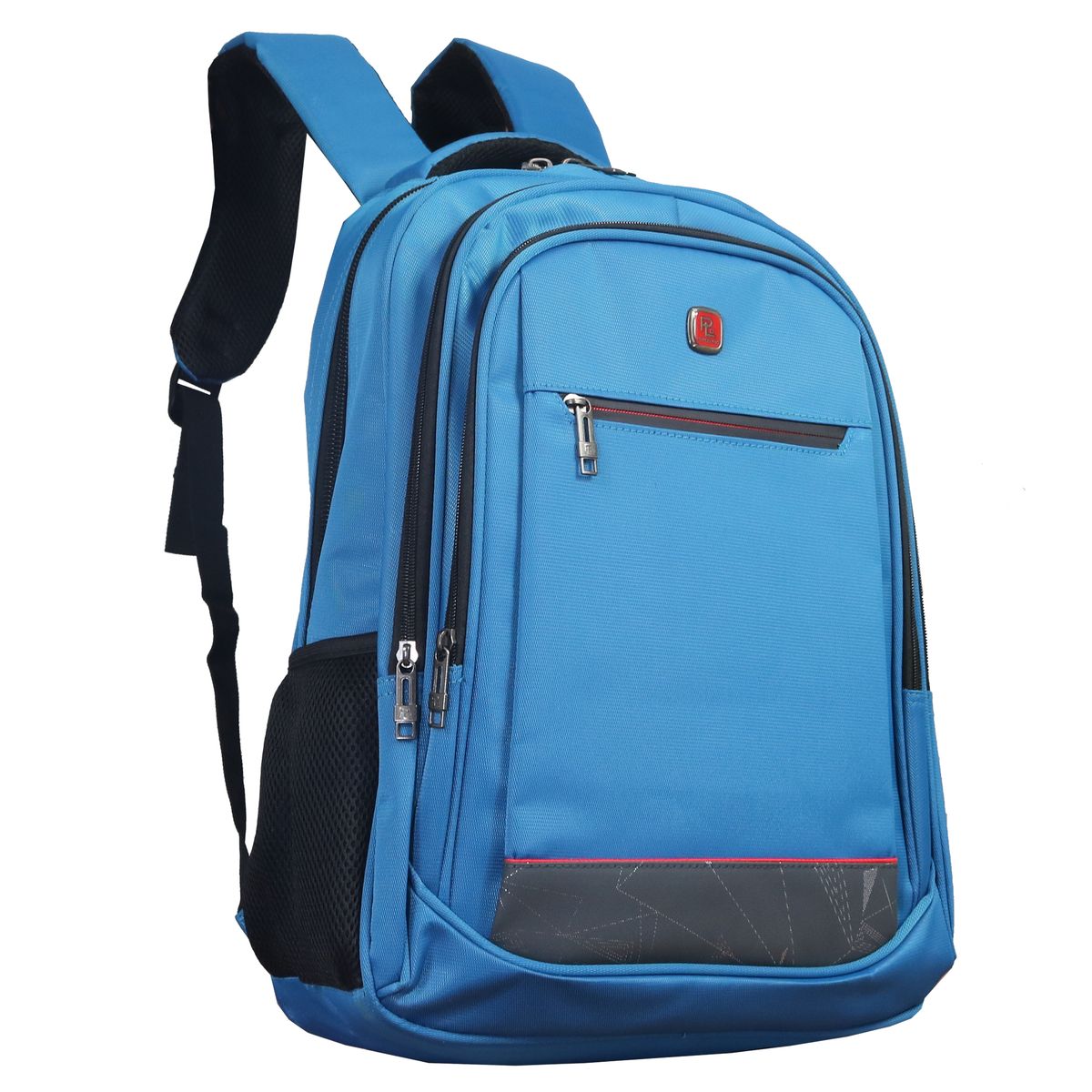 17-Inch Multi-Compartment Laptop Backpack - 1C/LIGHT BLUE - BACKPACK