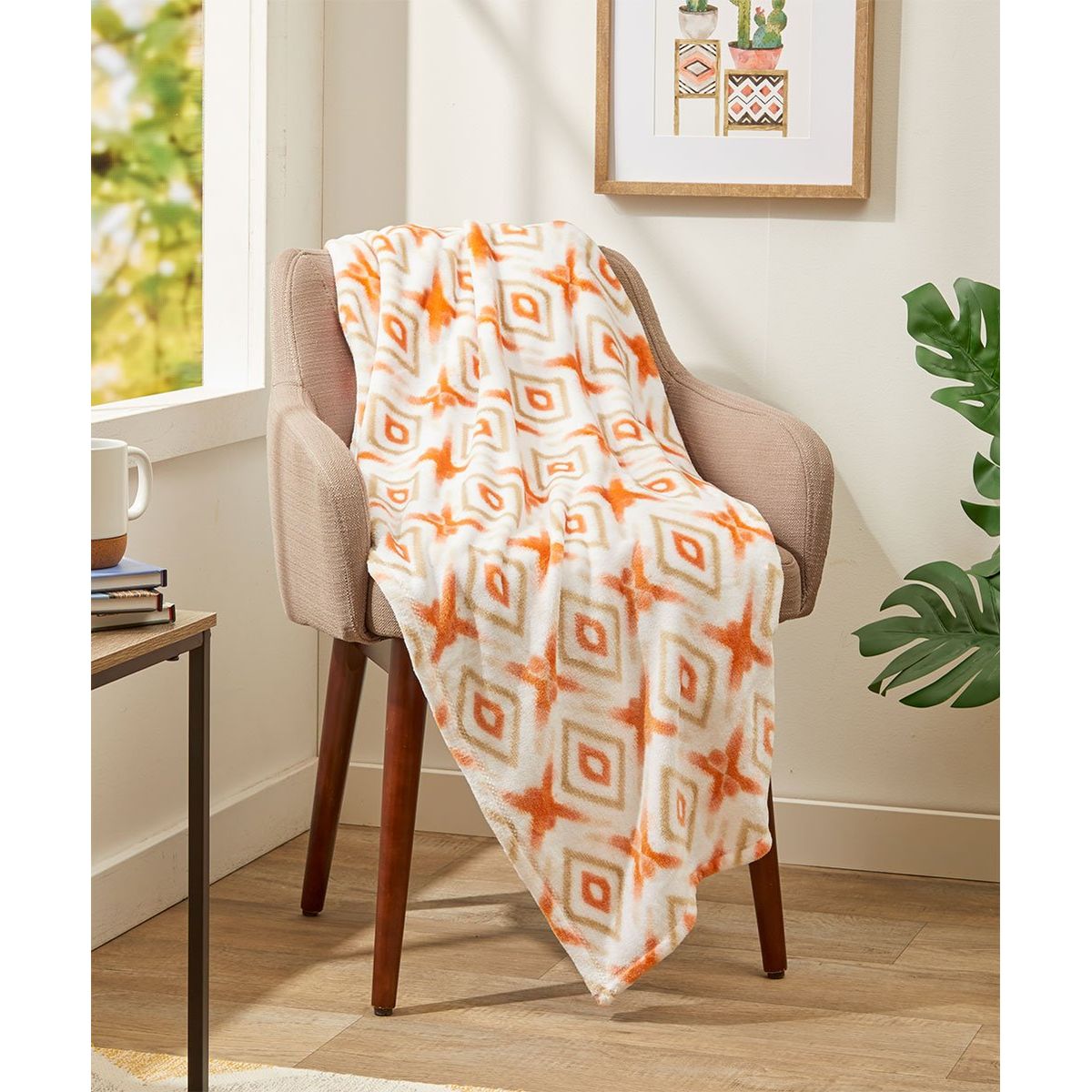 Noble House 50 x 70Inch Blanket  IDRIS 50 X 70 THROW