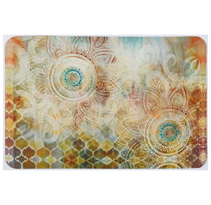 Chef Series Anti-Fatigue Kitchen Mat - Boho Study Floral (24"" x 36"")