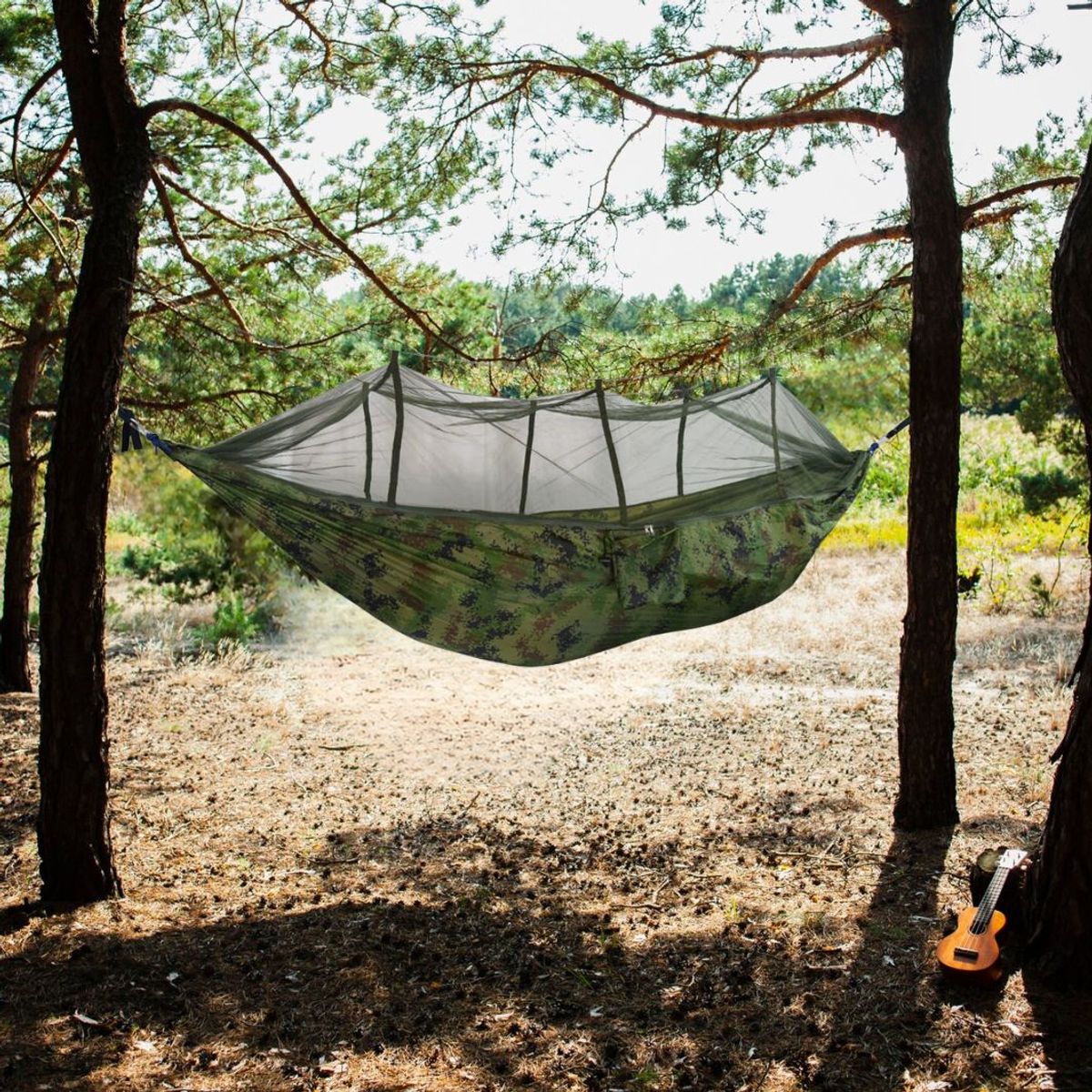UntilGone – Seamless Outdoors Bug Out Hammock – Camo