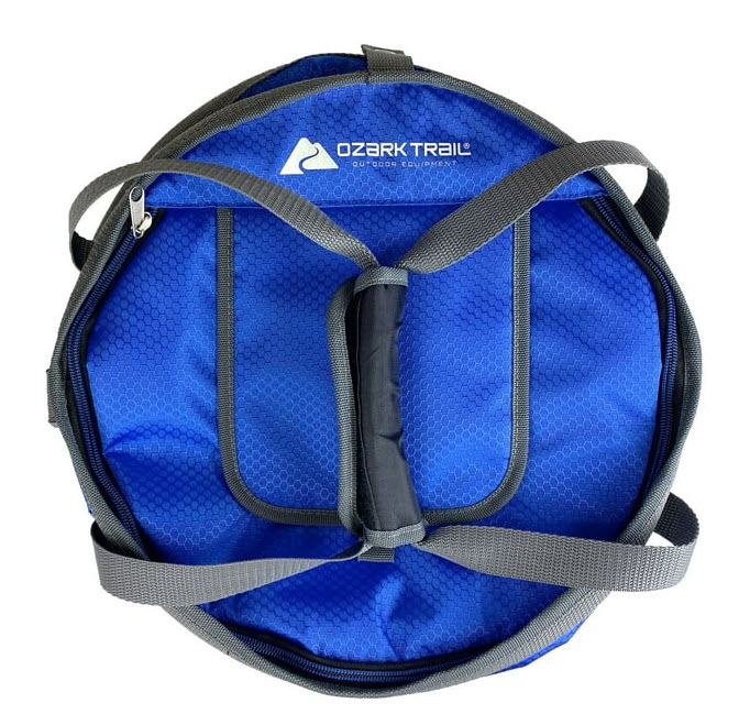 Ozark Trail 50 Can Collapsible Soft-Sided Cooler - Ozark Trail Cooler-blue