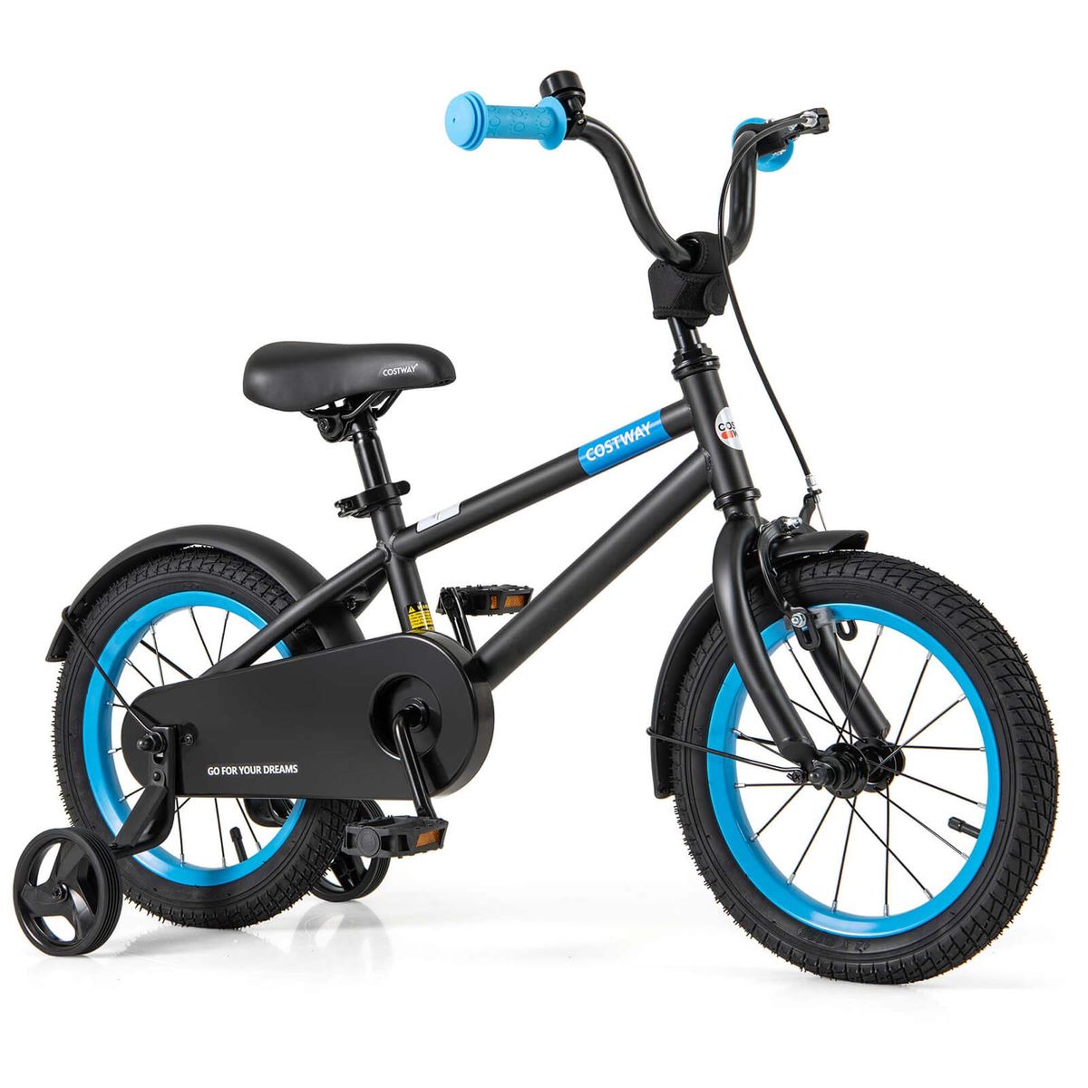 14" Adjustable Kids Bicycle  - Black