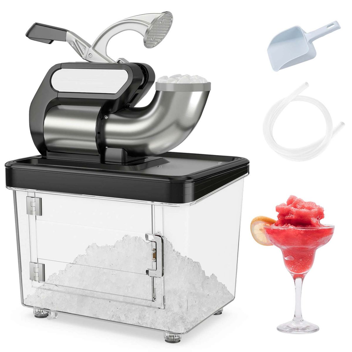 Dual Blade Commercial Ice Crusher  Ice CrusherBlack