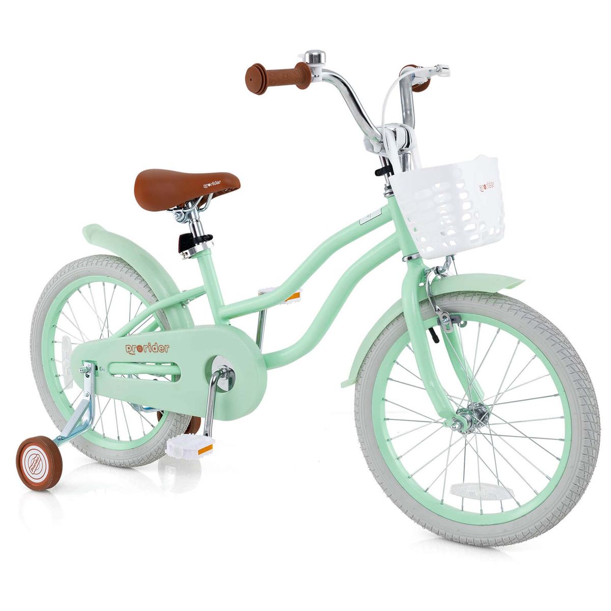 Adjustable Kids Bike with Adjustable Handlebar 1220  16 Kids Bike Green