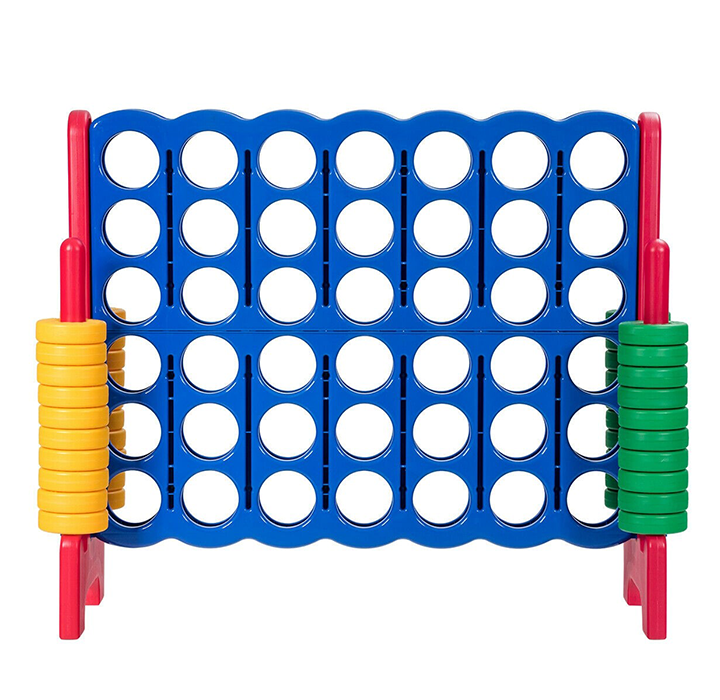 Indoor/Outdoor Jumbo 4-to-Score Game Set - Red