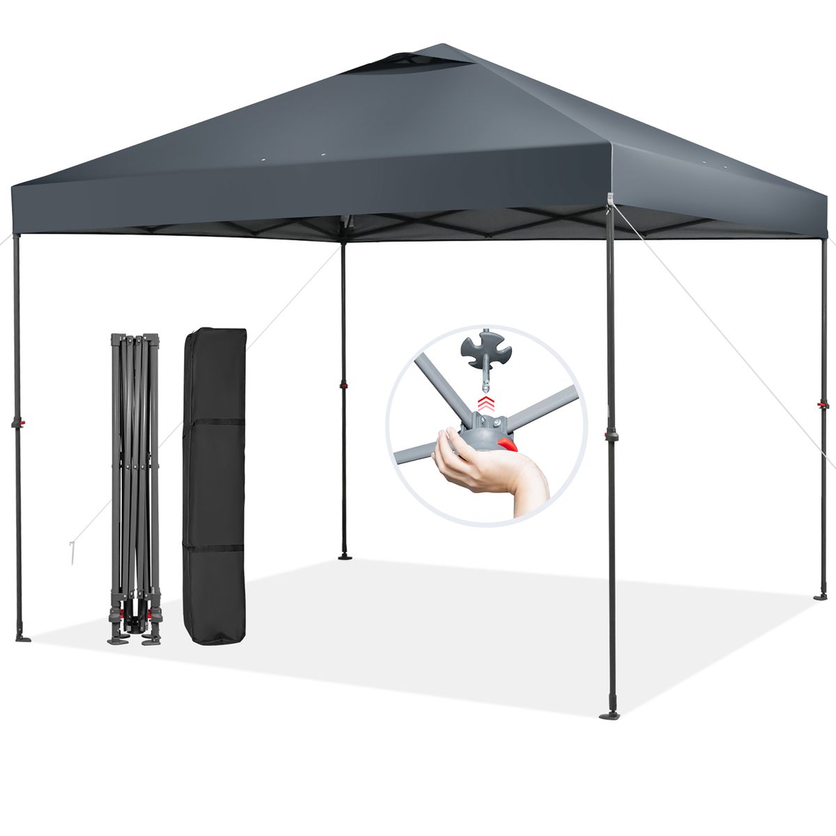 Outdoor Patio 10 x 10 Instant Popup Canopy  10x10ft Popup Canopy GR
