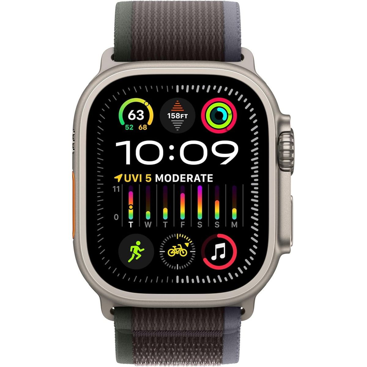 Apple Watch Ultra 2 (2023, GPS+LTE- 49MM ) - Blue/Black Trail Loop
