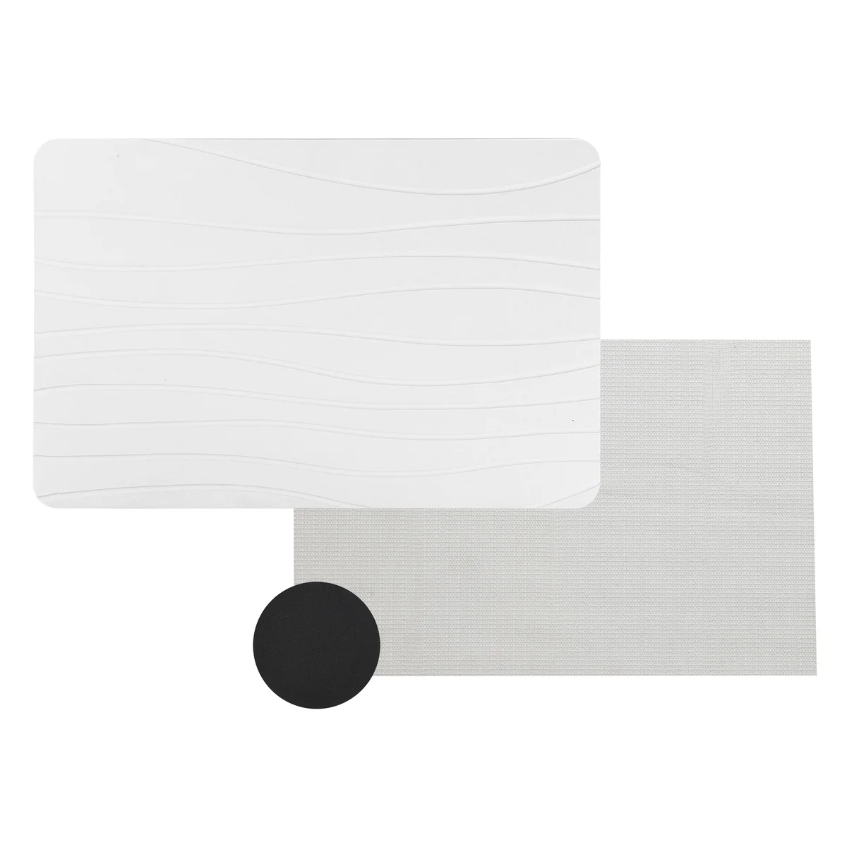 Diatomaceous Earth Bath Mat  - Wave Stone