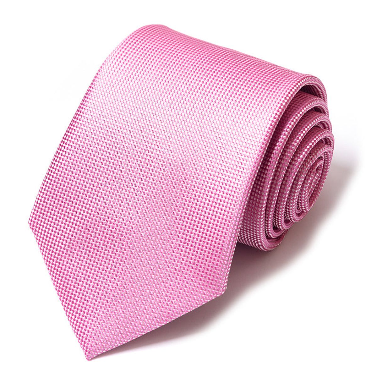 Formal Classic Patterned Tie - Pink Prism Weave