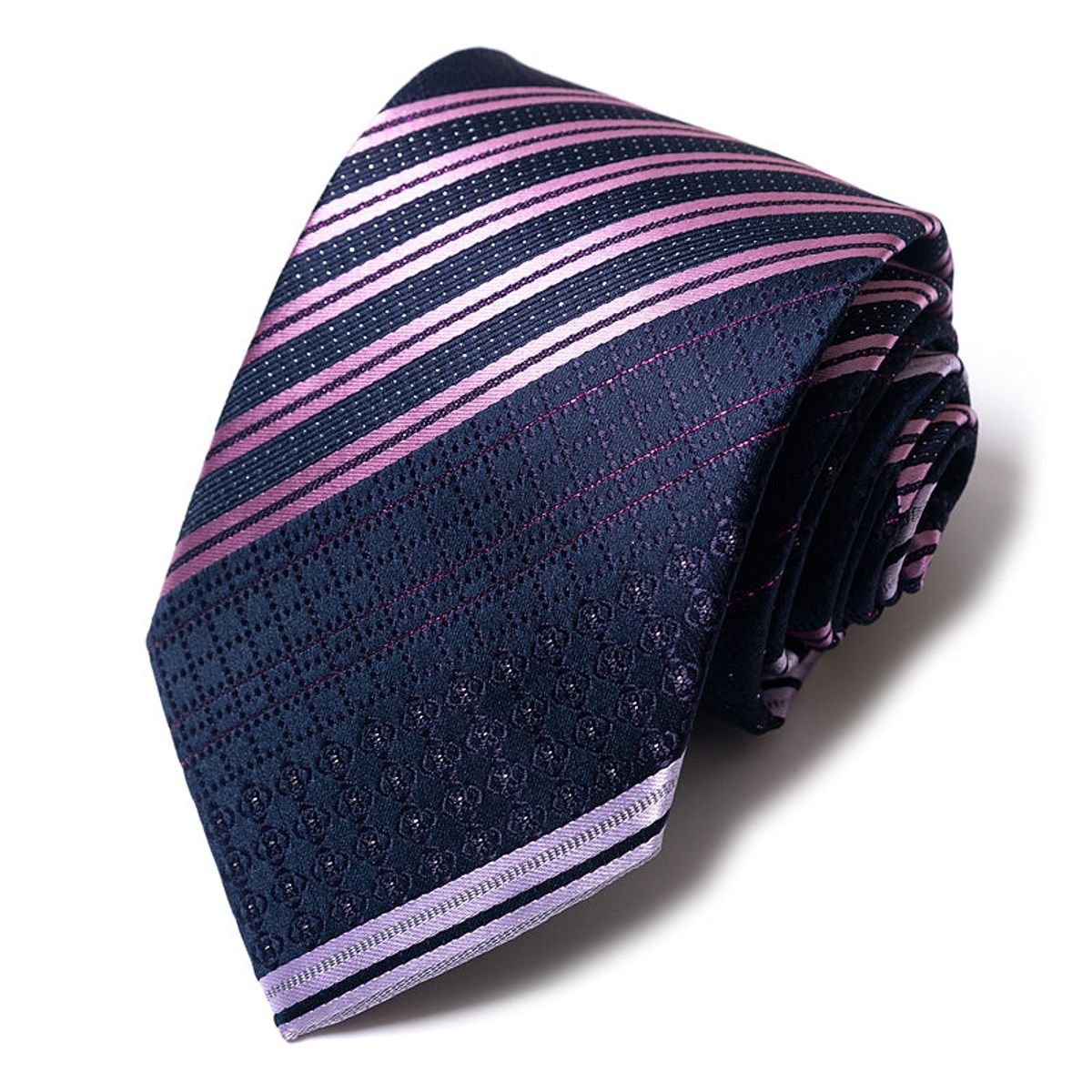 Formal Classic Patterned Tie - Purple Reign Texture