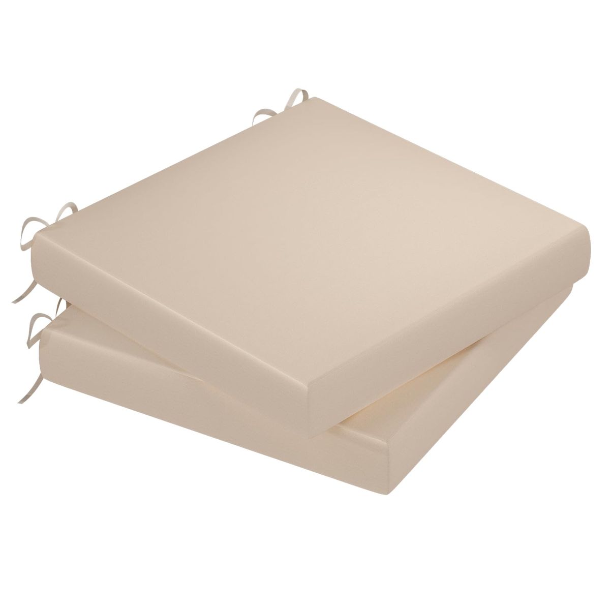 Outdoor Chair Cushions for Patio Furniture (Set of 2 or 4) - Beige