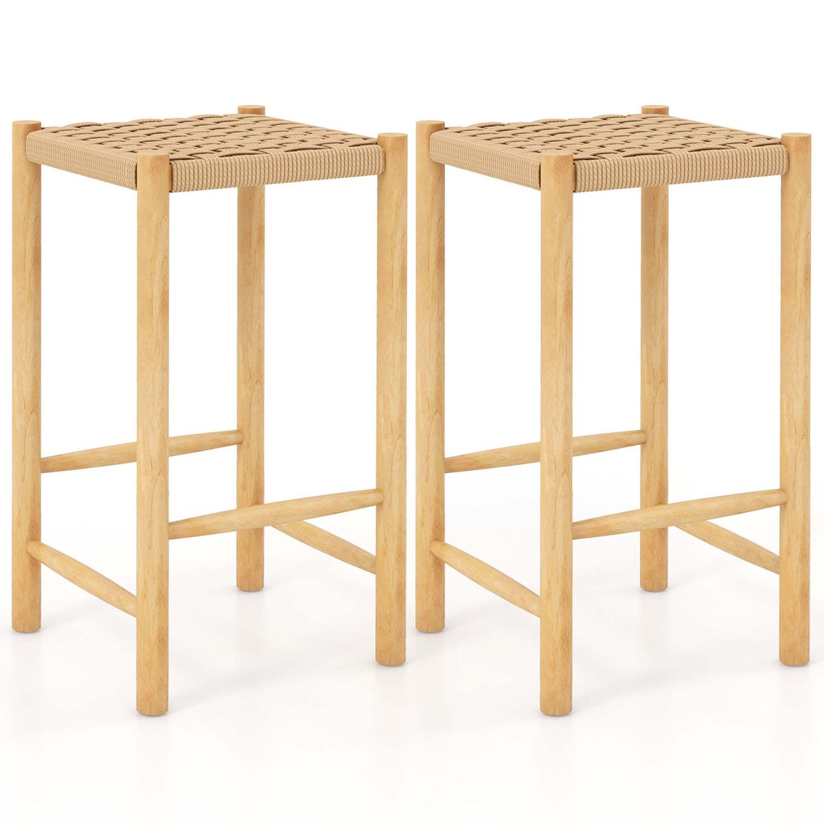 26'' Counter Height Bar Stool Set (2- or 4-Piece) - 2-Piece