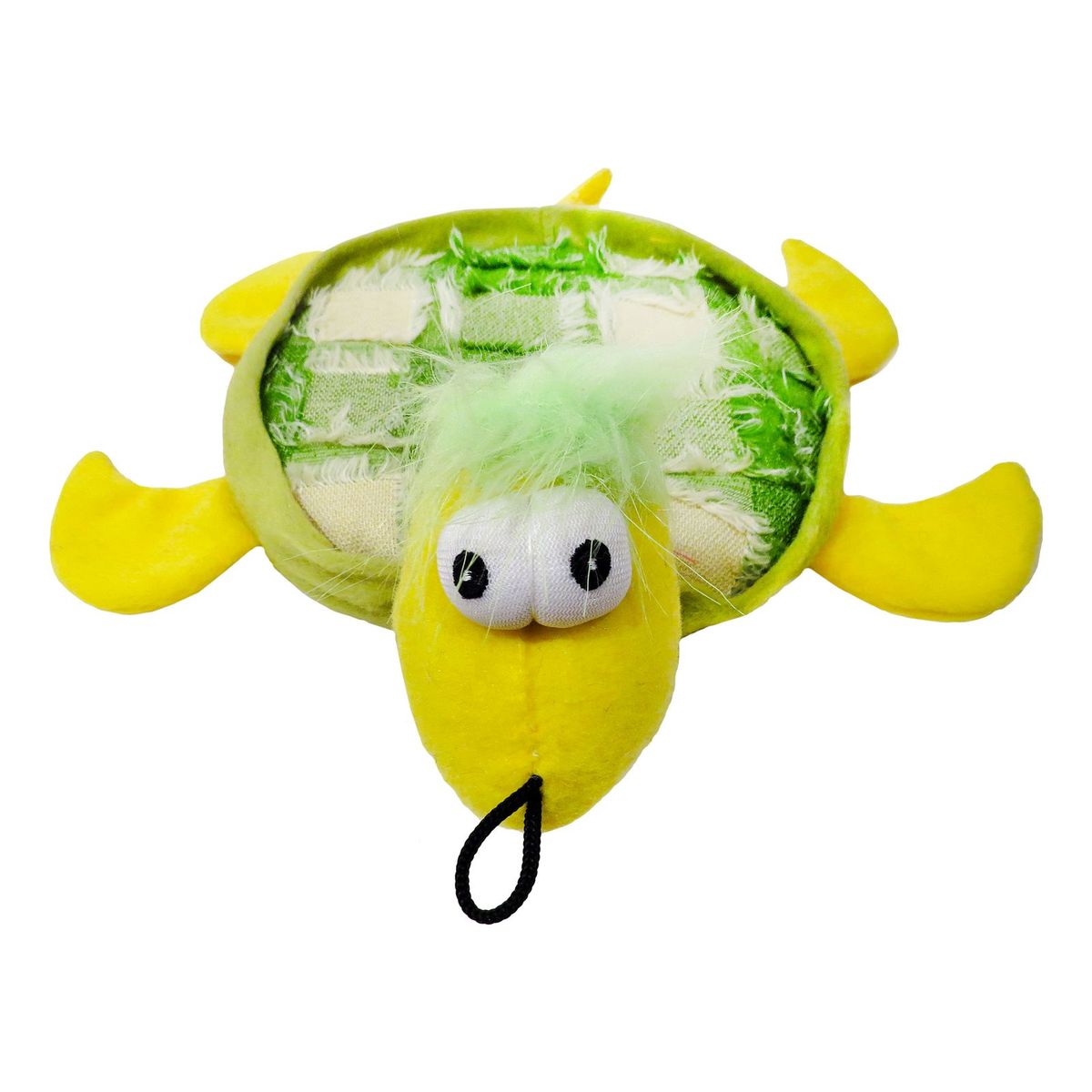 Scoochie Pet Squeaky Dog Chew Toy - Tishy Turtle