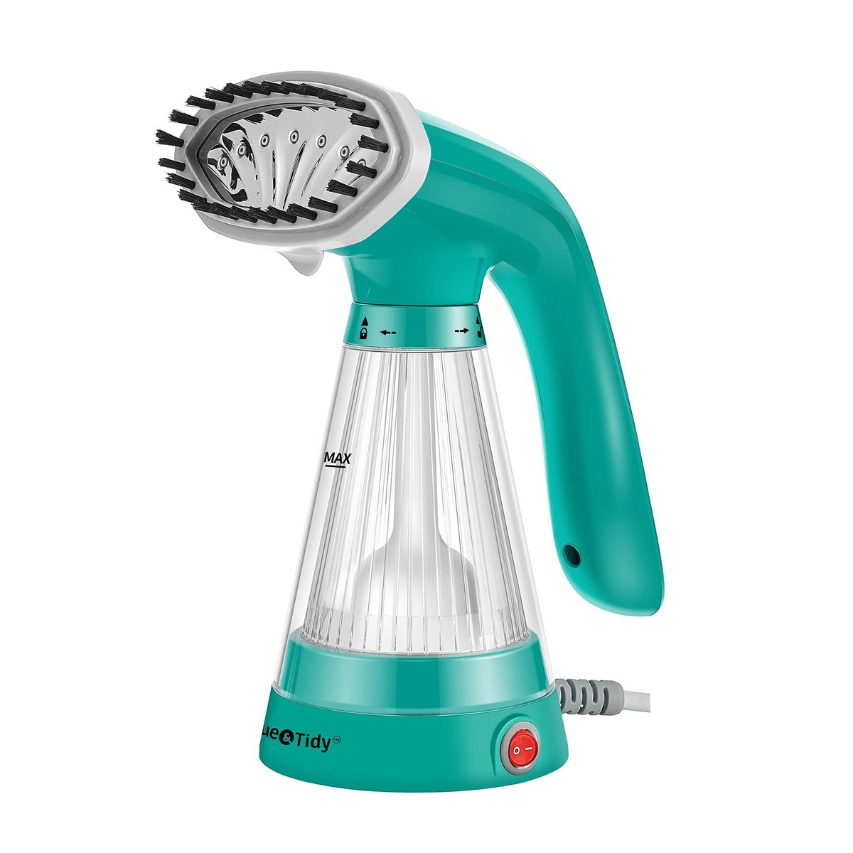 True & Tidy Hand Held Steamer with Stainless Steel Nozzle - Teal