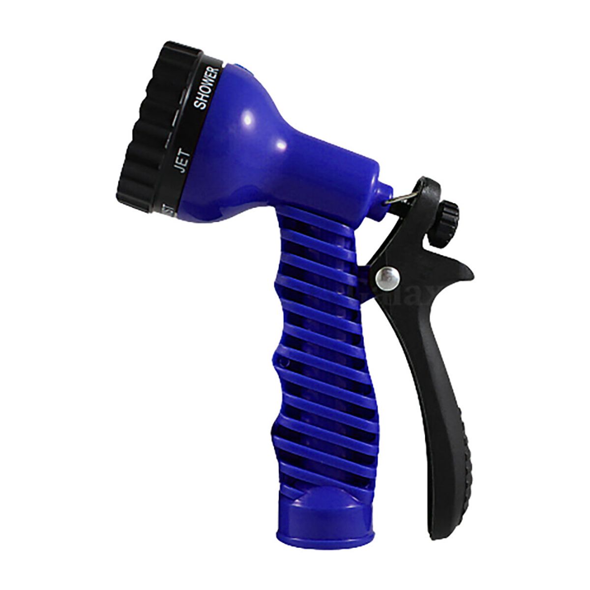 Adjustable Garden Hose Water Nozzle with 7-Spray Patterns - Blue 2-Pack