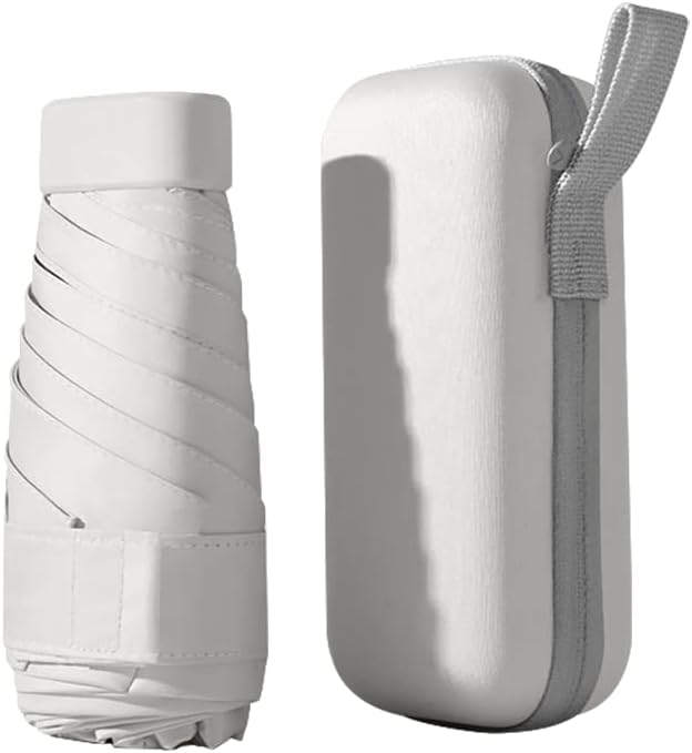 UntilGone – Seamless Outdoors Umbrella with Carry Case – White