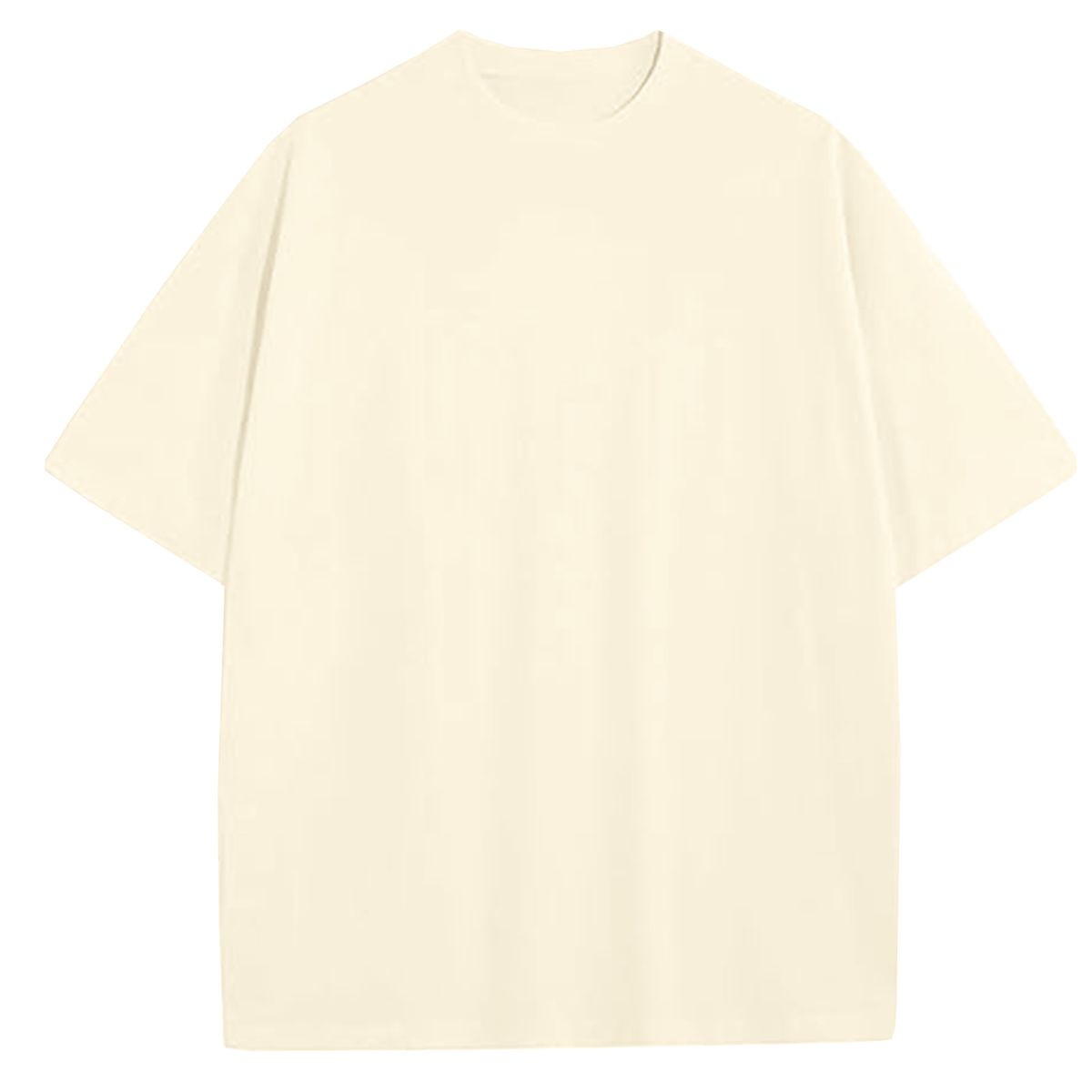 Men’s Heavyweight Oversized Drop Shoulder Fashion Tees (1- or 3-Pack) - MLFT-110IV/M-image-SKU16939144
