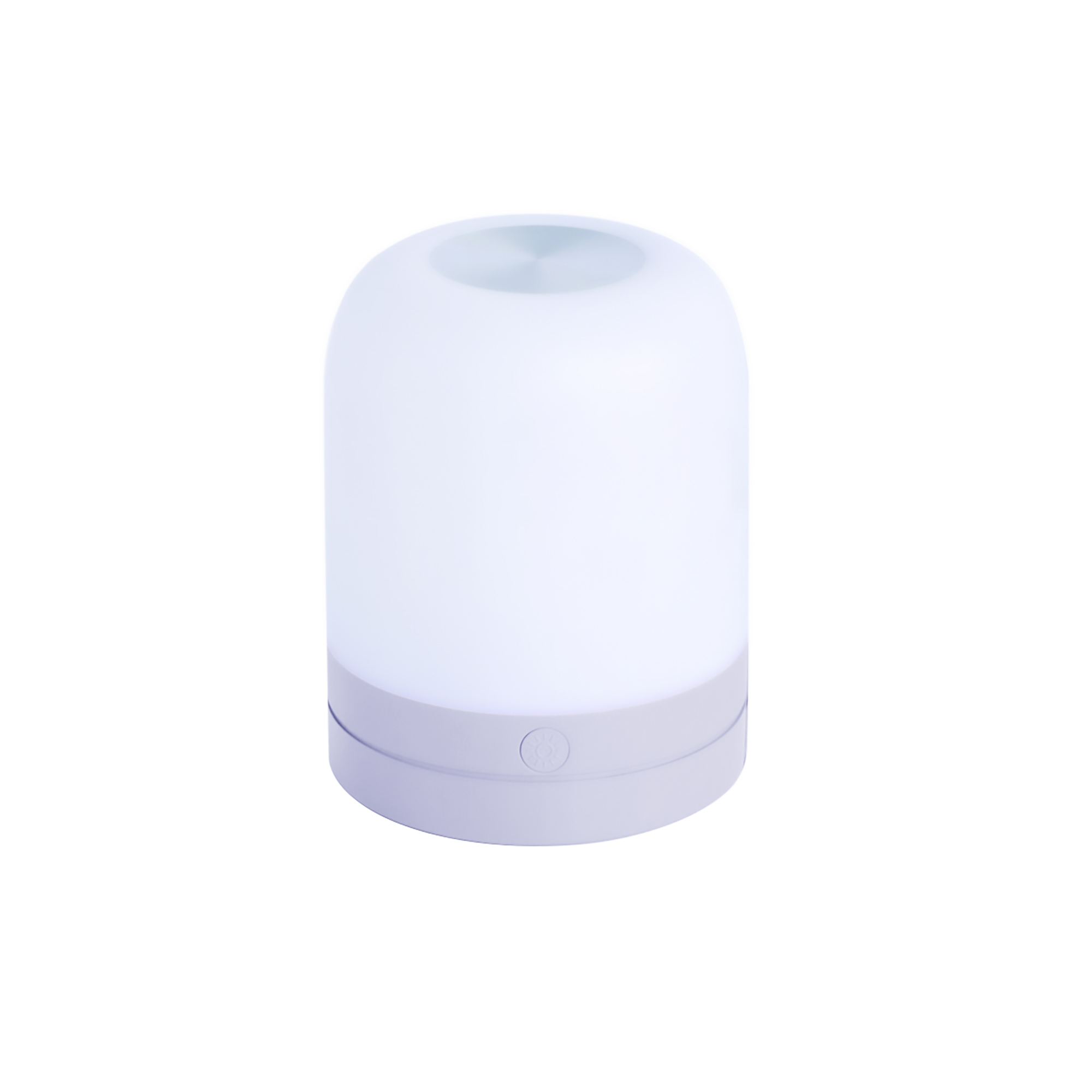 Photos - Floodlight / Street Light Zummy TranquilGlow Guided Breathing Lamp - Grey ZTLAMP3040GY