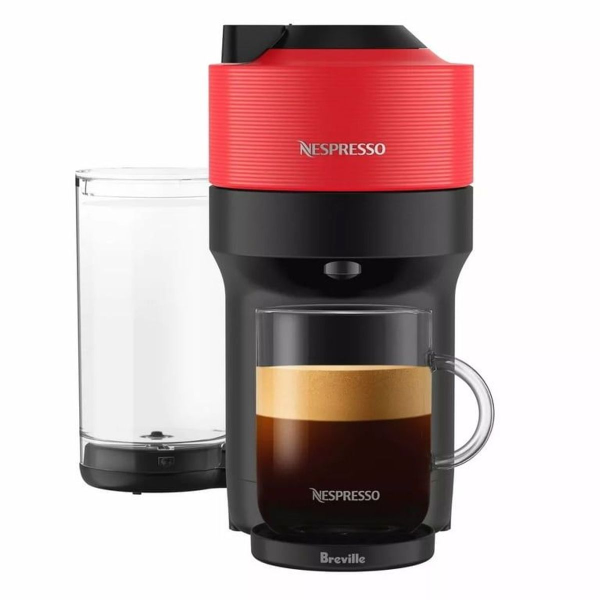 Nespresso Vertuo Pop Combination Espresso and Coffee Maker  Nespresso Vertuo Pop  Red
