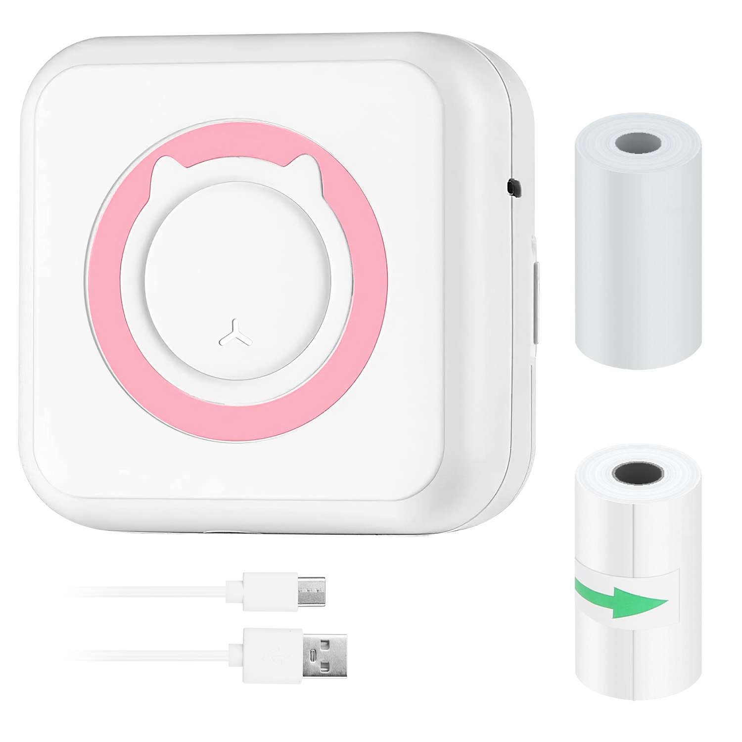 Portable Wireless Printer - Pink-image-SKU17050998
