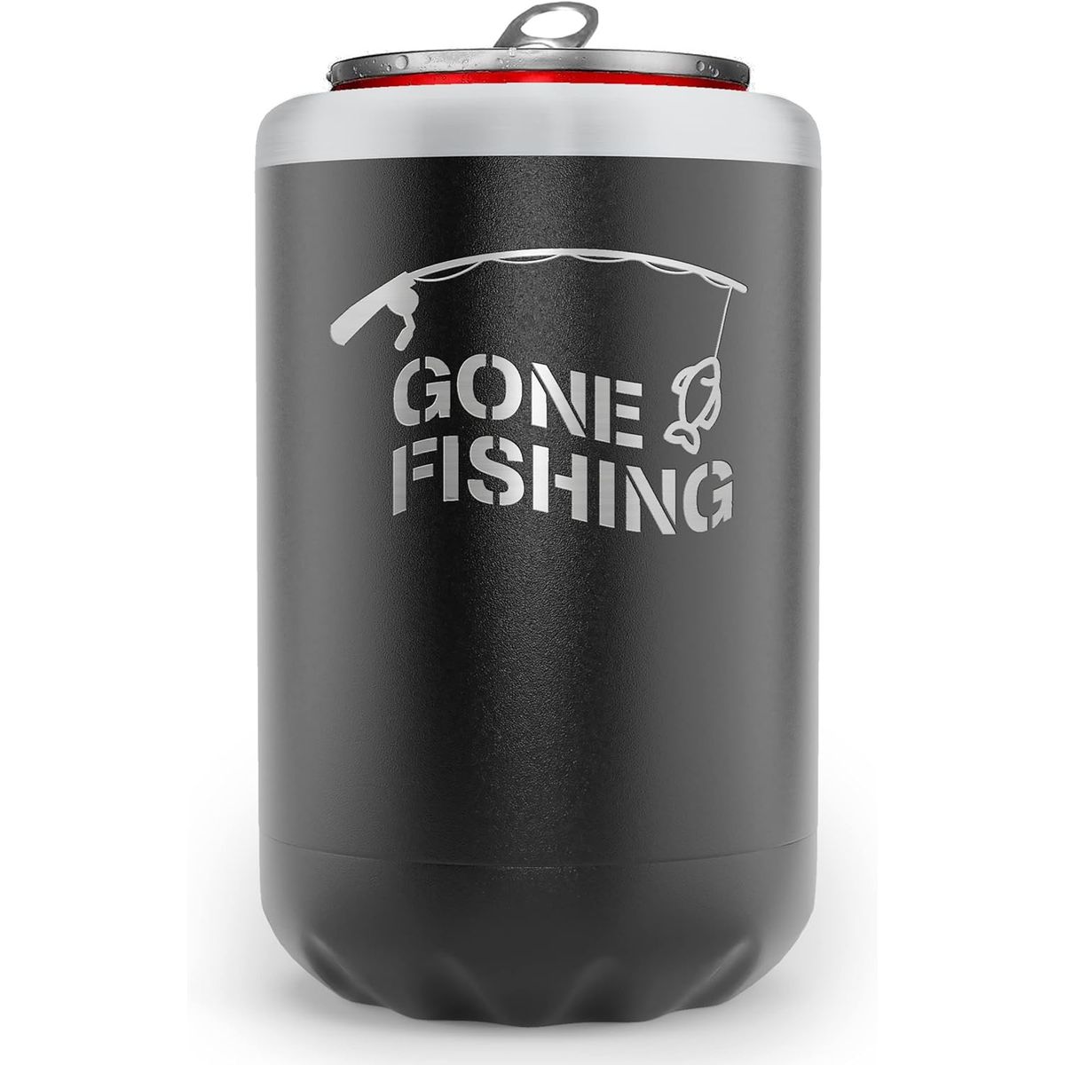 Insulated 12oz Can Cooler - Gone Fishing