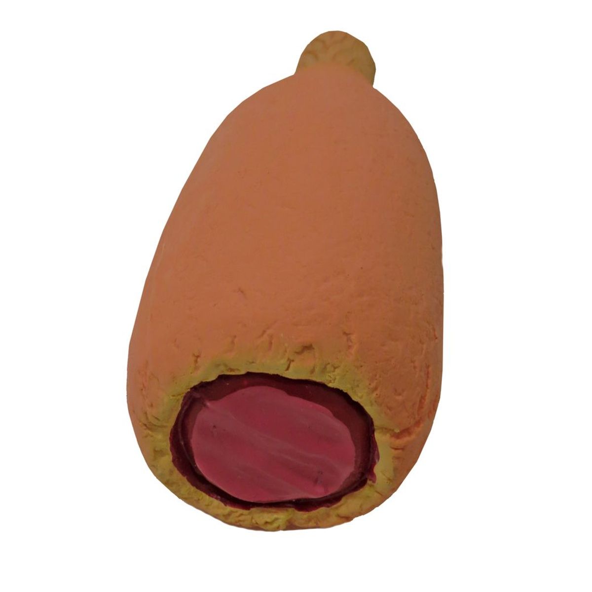Scoochie Pet Premium Stuffed Latex Dog Chew Toys  Stuffed Latex Fairtime Corn Dog Dog Toy