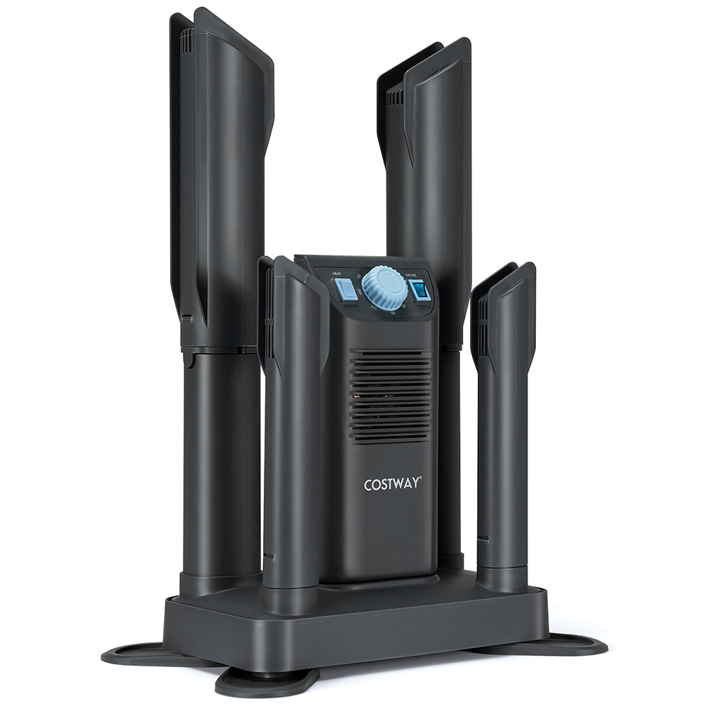 Electric 4-Shoe Boot Dryer with 180-Minute Timer & Ozone Disinfection - Electric Shoe Boot Dryer GR