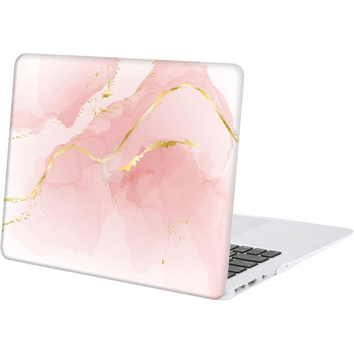 Digital Basics Exoshield Clip-On Case for MacBook Air 2020 13" - DB Exoshield Clip-On Case - Pink Marble