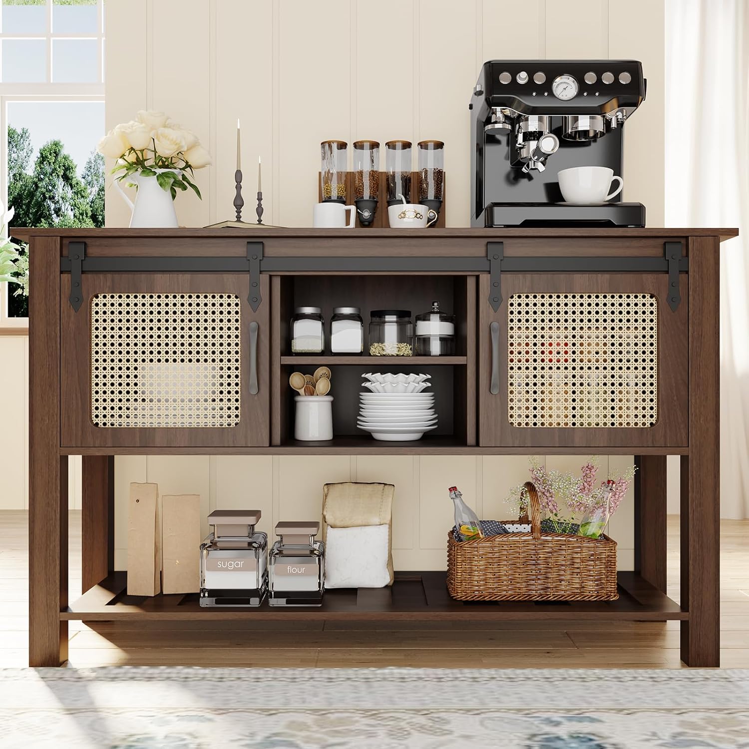 46'' Buffet and Coffee Bar Storage Cabinet - 13285BR-UG01