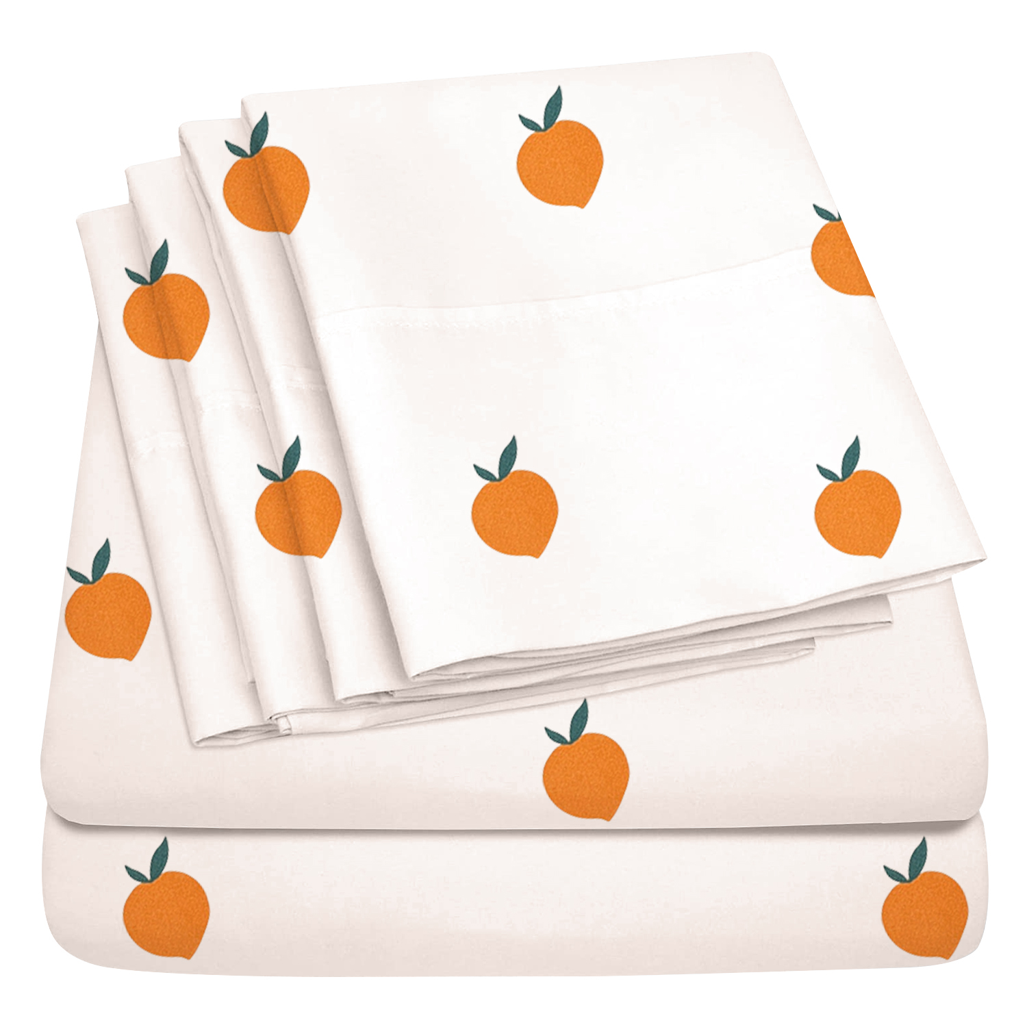 Photos - Bed Linen LUXURY LIVING Lightweight Microfiber Bed Sheet  - Juicy / Queen SB-BSHEET-JUI-Q(6-Piece Set)