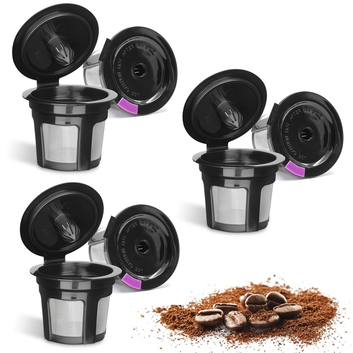 Reusable Single Serve Coffee Pods 4 or 6Pack  6 Pack