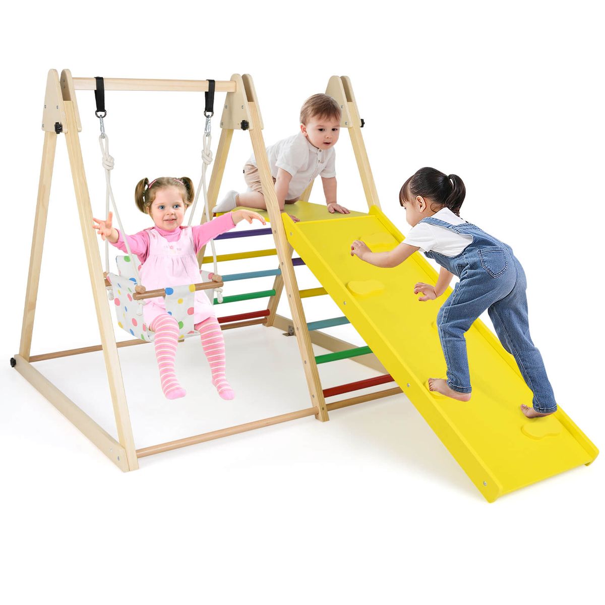 4in1 Indoor Jungle Gym   Yellow