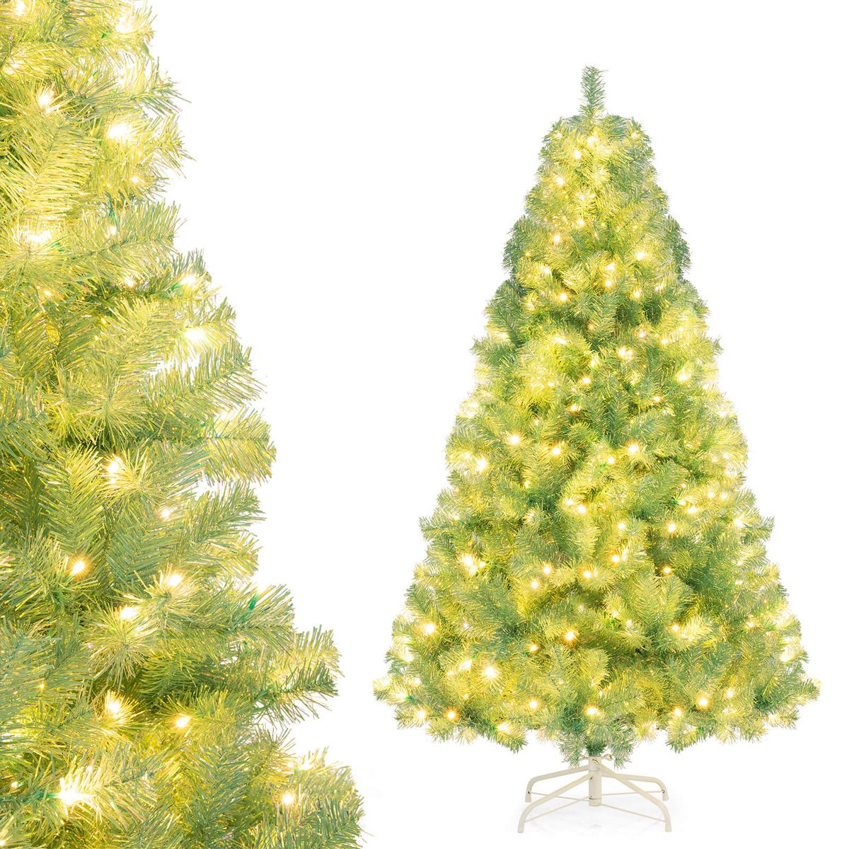 Artificial Christmas Tree 6 Foot or 75 Foot  Green6 FT