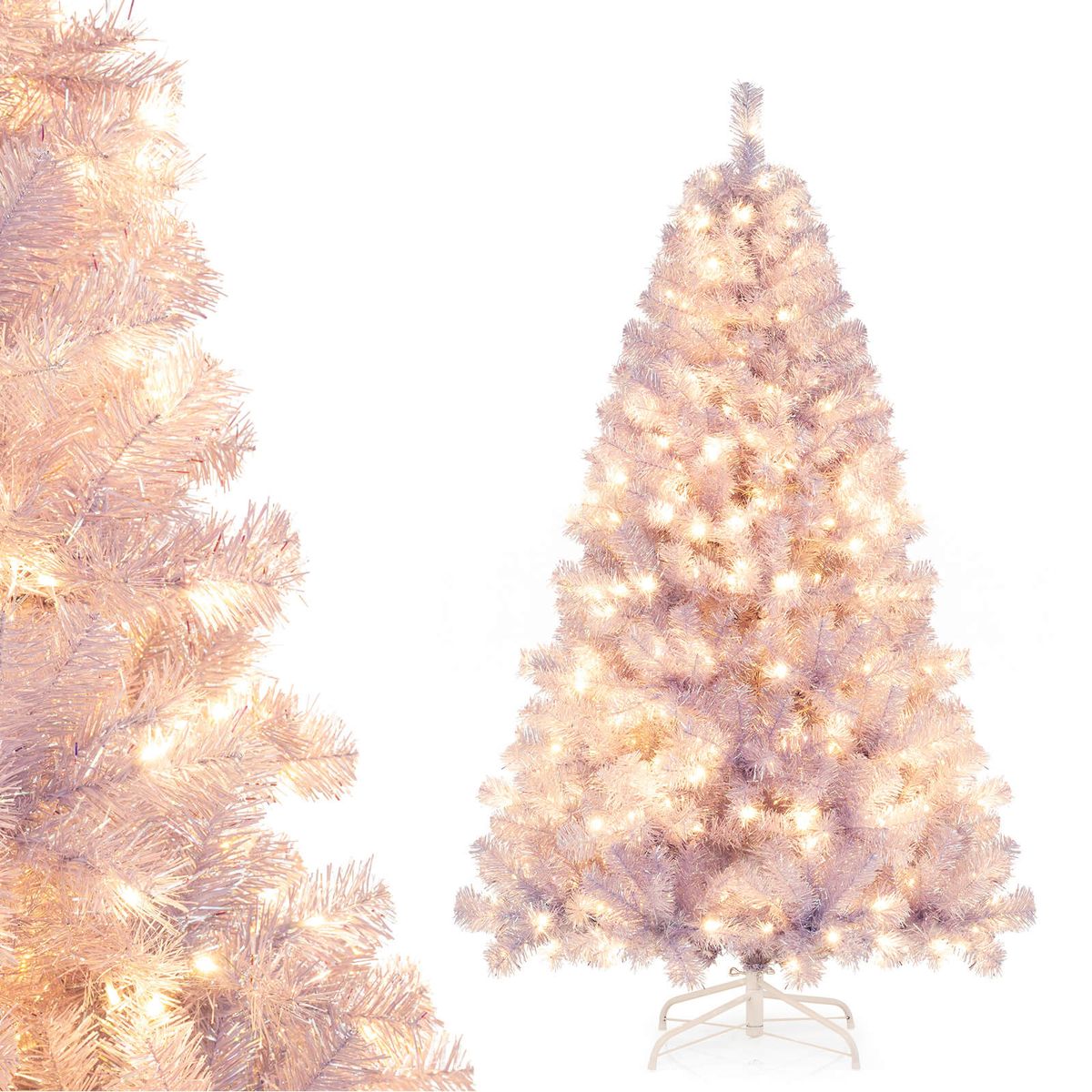 Artificial Christmas Tree 6 Foot or 75 Foot  Lavender Purple6 FT