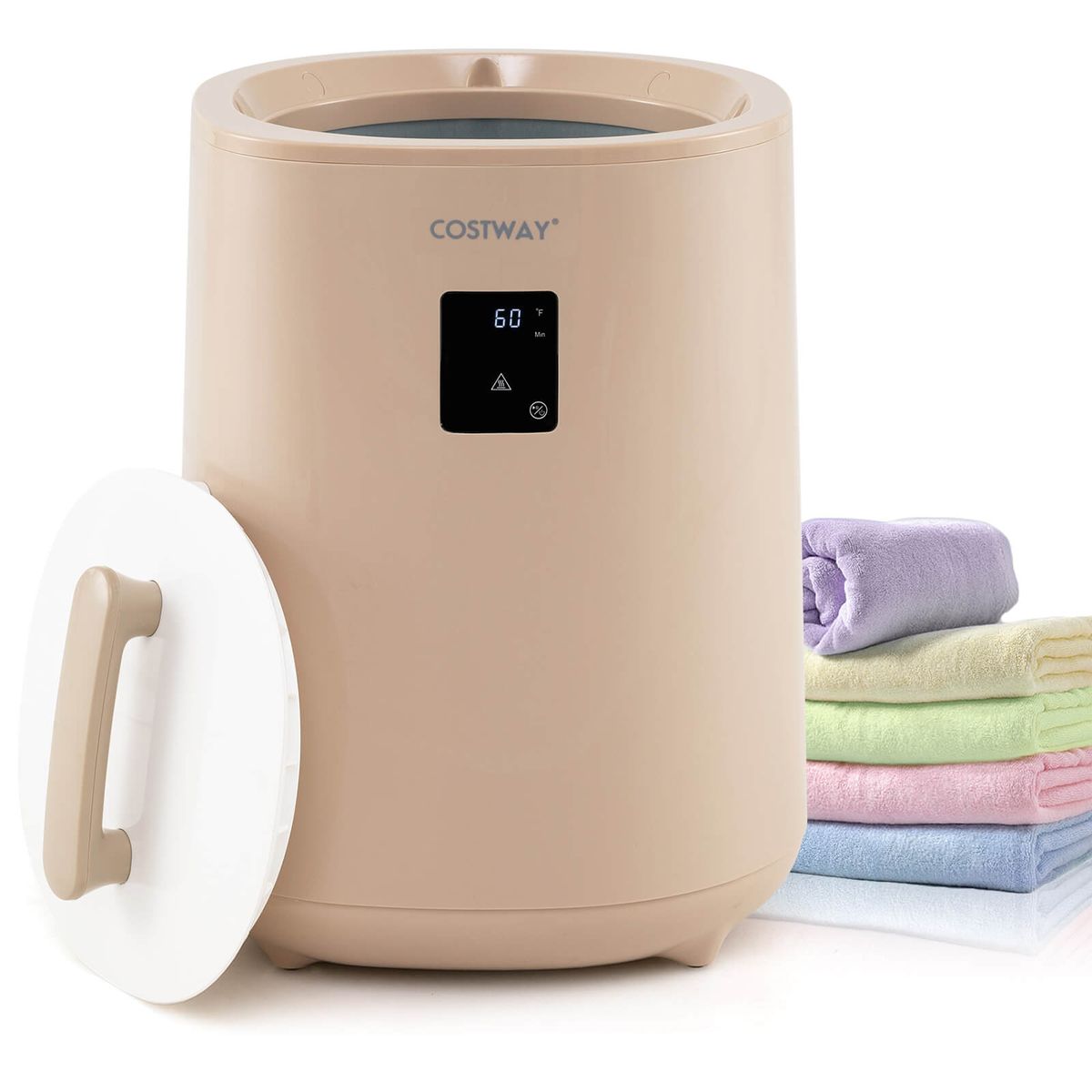 Towel Warmer for Bathroom - Brown