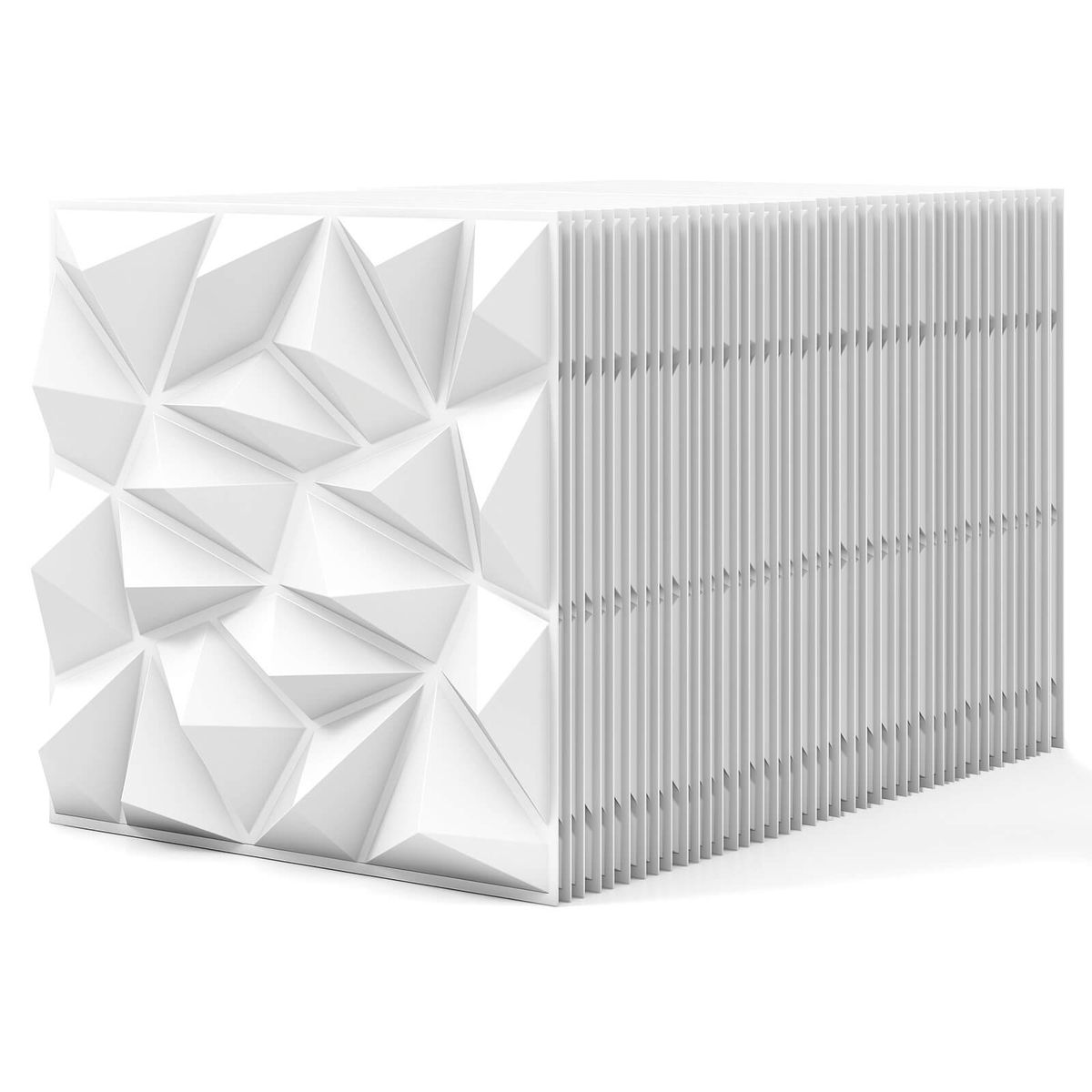 Photos - Other for Repair Costway Diamond Textured 3D Wall Panels - 20 Pack-20" W HCST10140