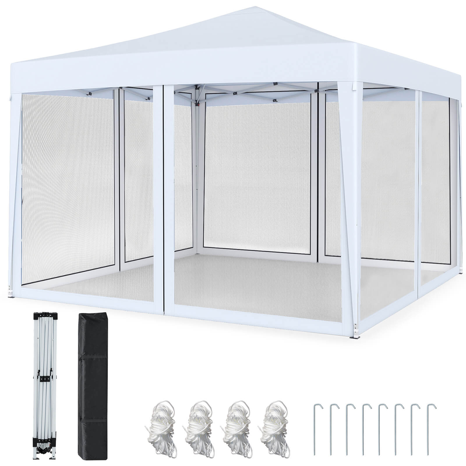 10' x 10' Pop-up Canopy - Canopy-White