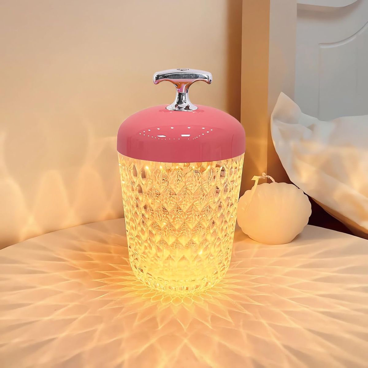 Touch Control Cordless Acorn Table Lamp (2-Pack) - Random