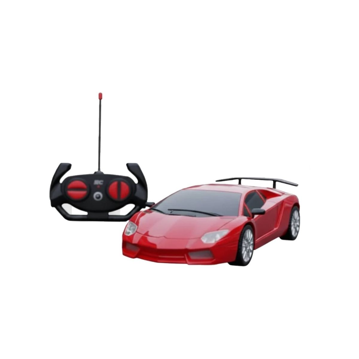4-Direction RC Toy Car - Sports Car - Red