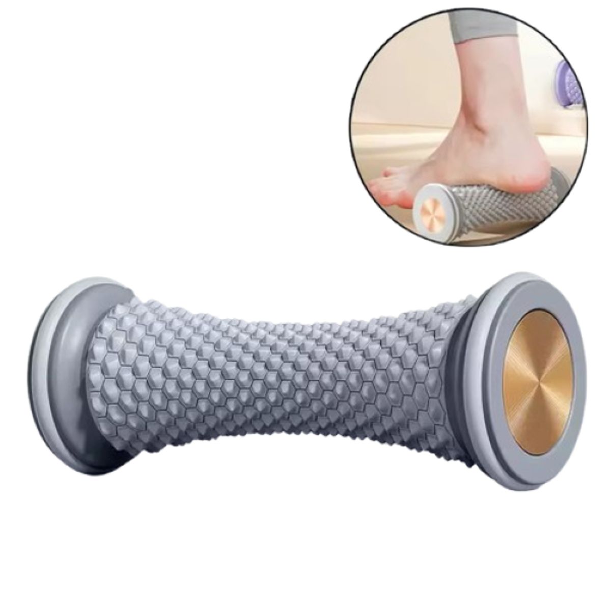 3D Foot Massage Roller - Grey