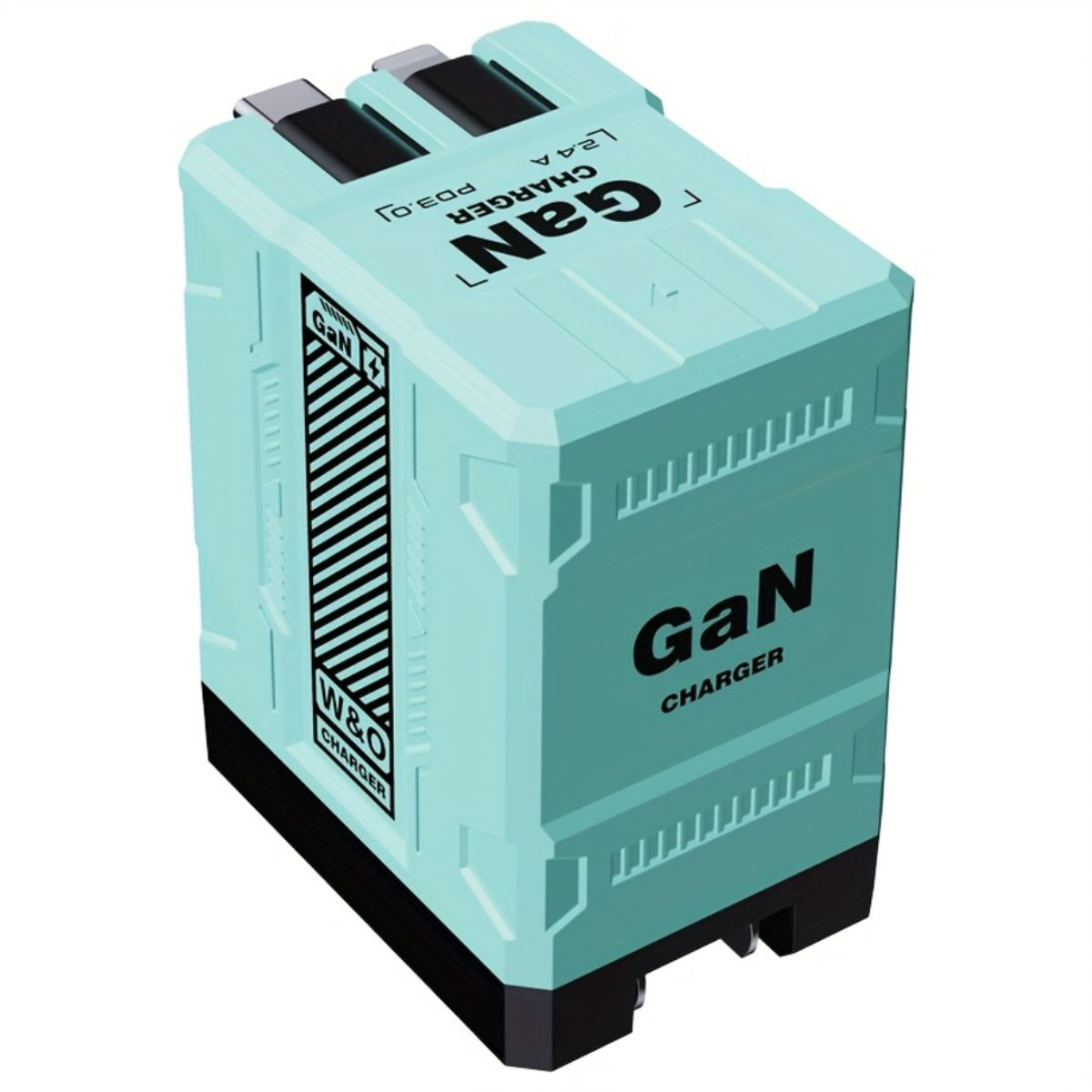 Pursuit 2025 GaN Multi-wire Charging Plug - Blue