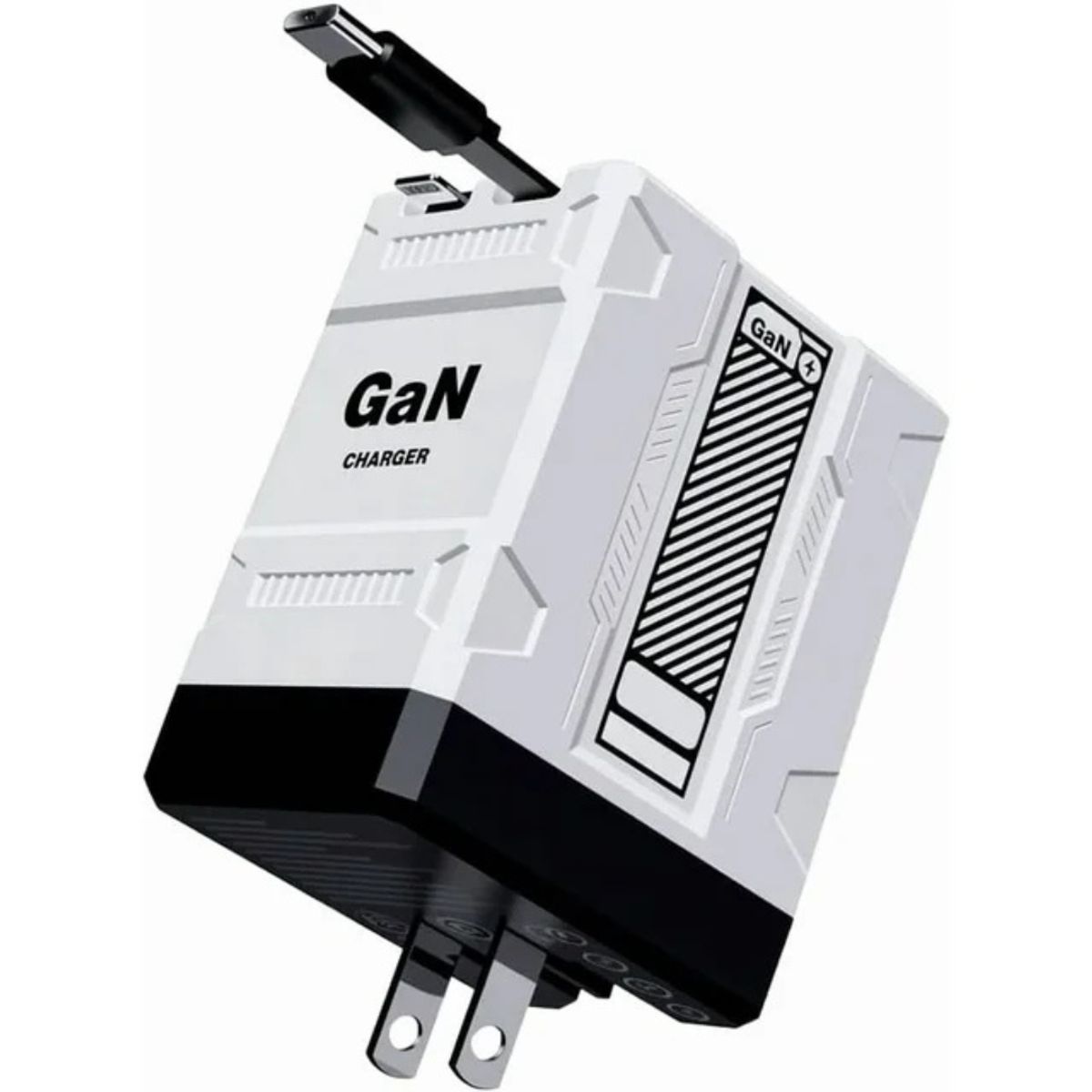 Pursuit 2025 GaN Multi-wire Charging Plug - Gray