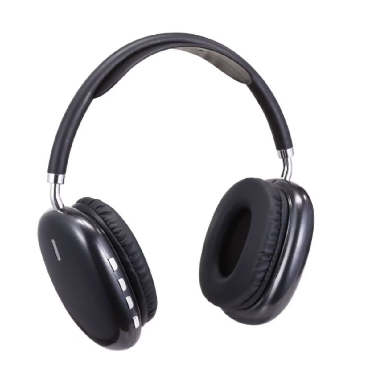 Cushioned Wireless Headphones - Black