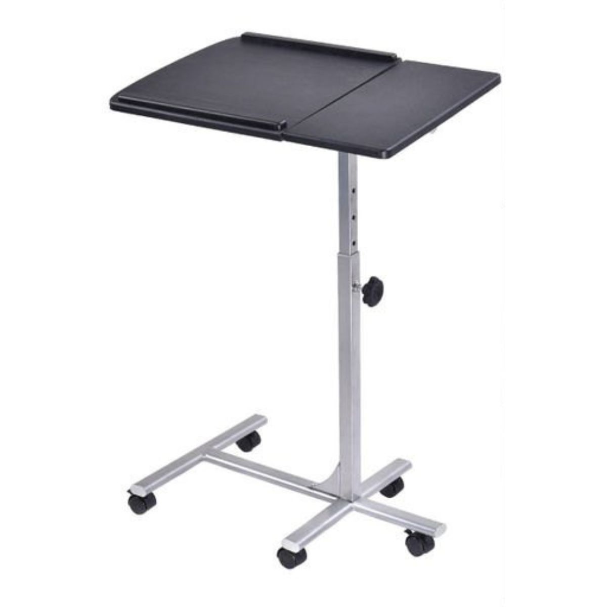 Portable Sit-Stand Laptop Desk - Black-image-SKU8992097