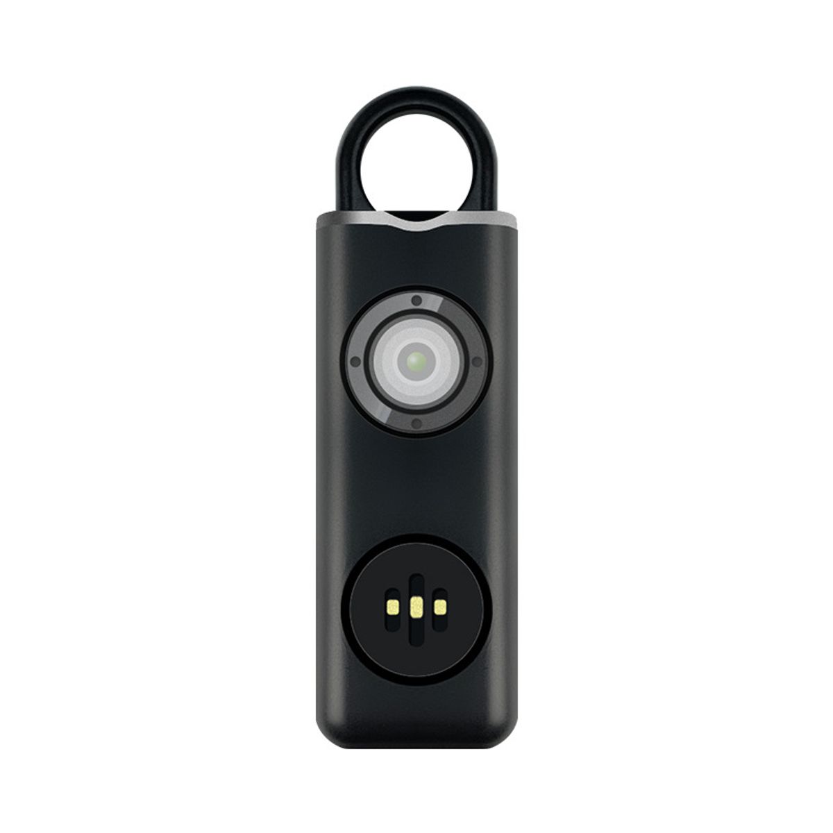 Security Alarms with Flashlight - Black