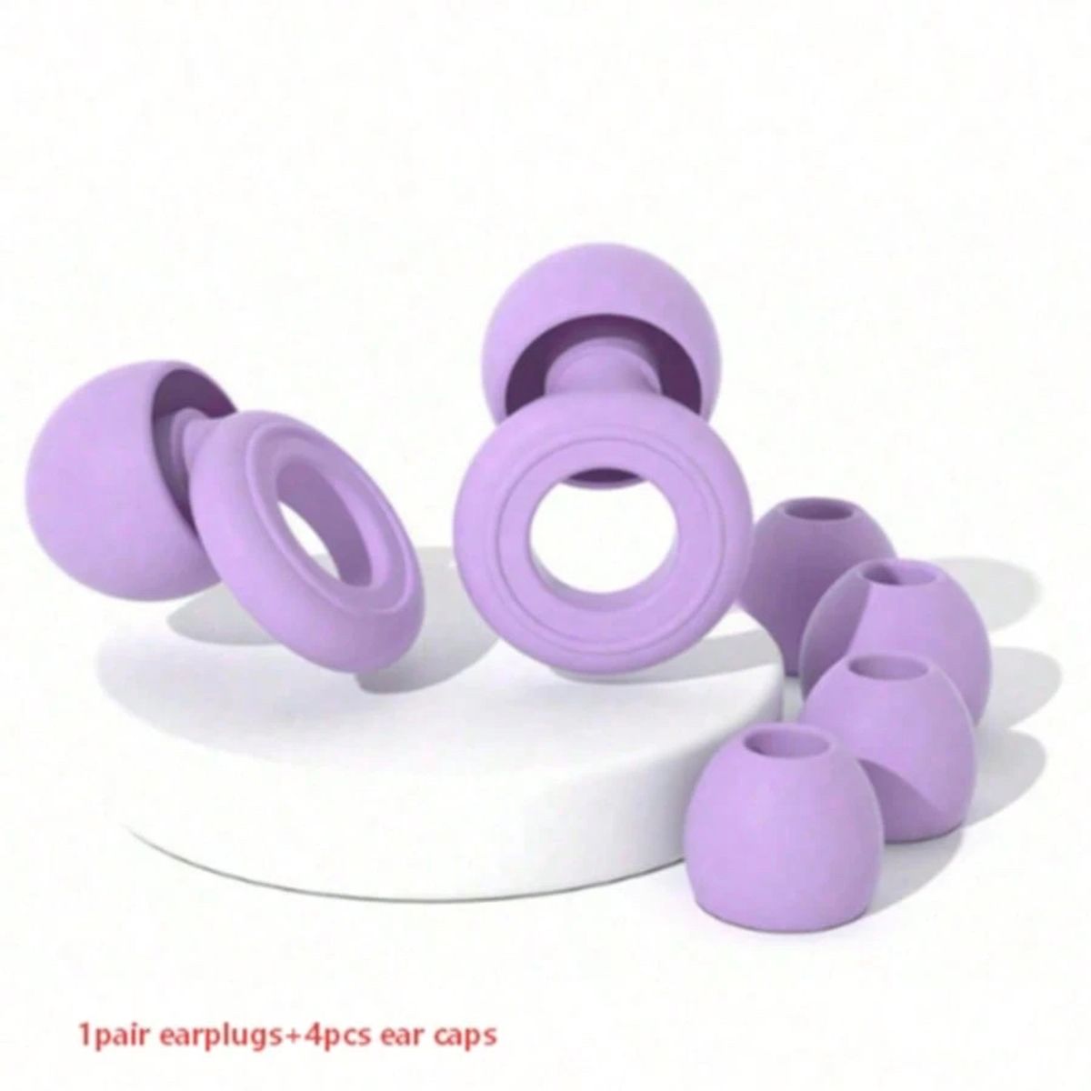 Noise Cancelling Earbuds for Sleep - Purple