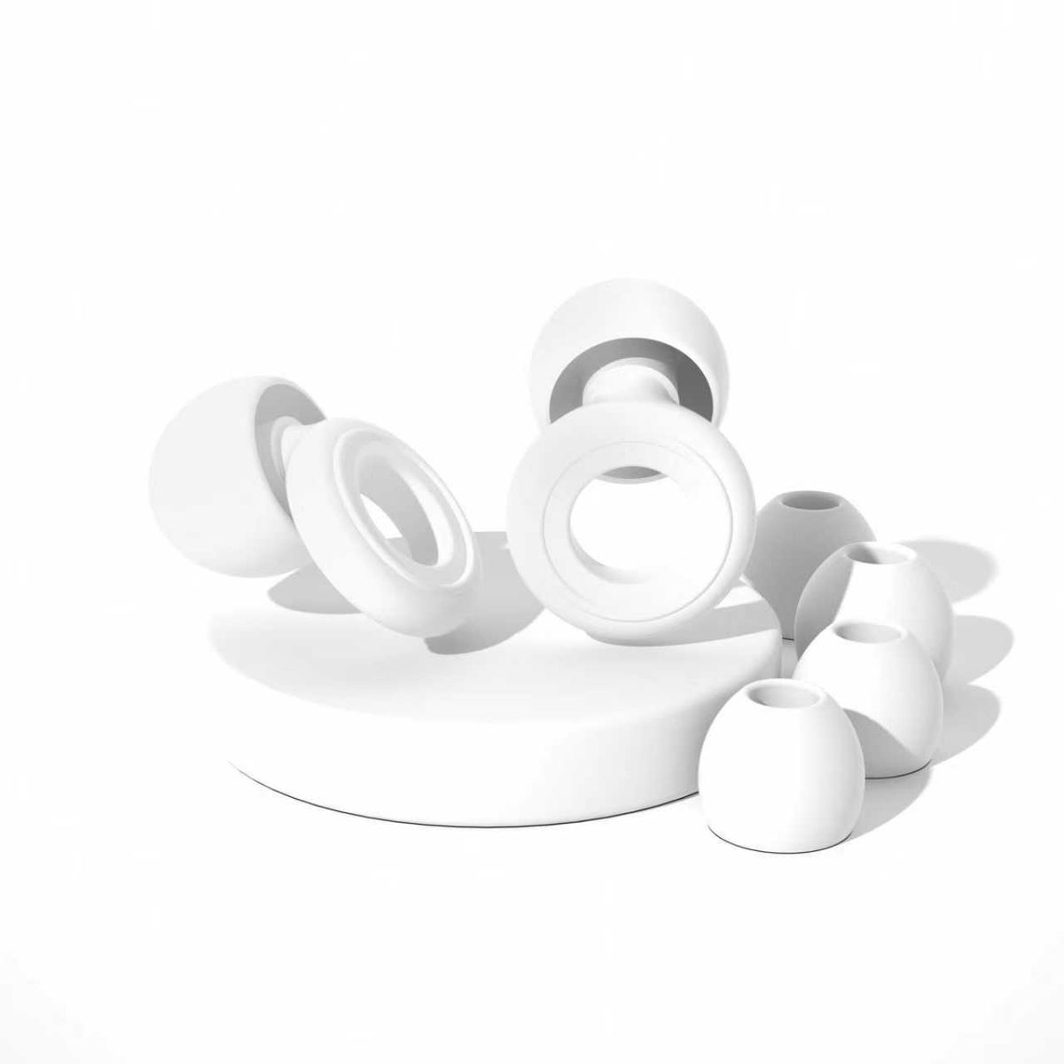 Noise Cancelling Earbuds for Sleep - White