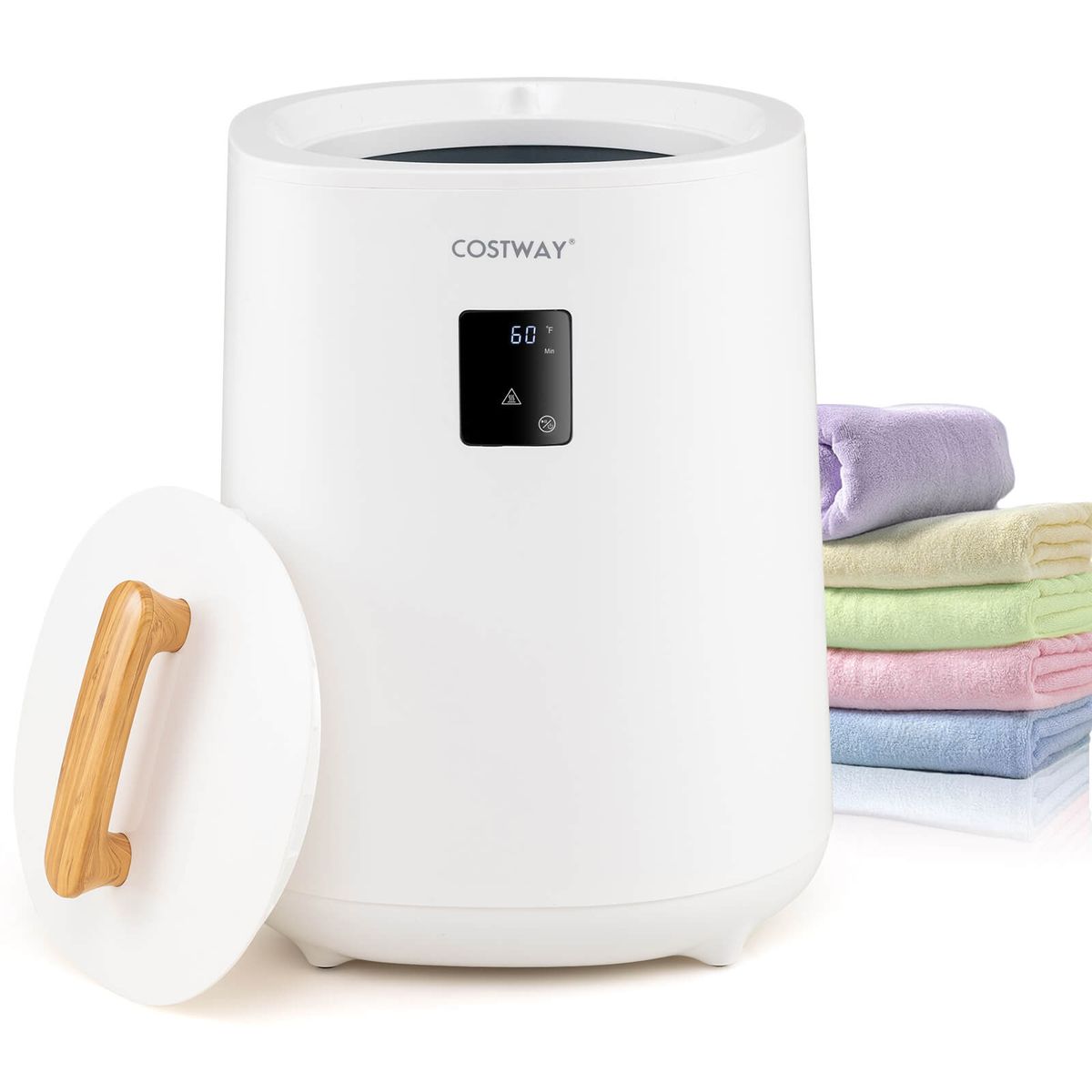 Towel Warmer for Bathroom - White